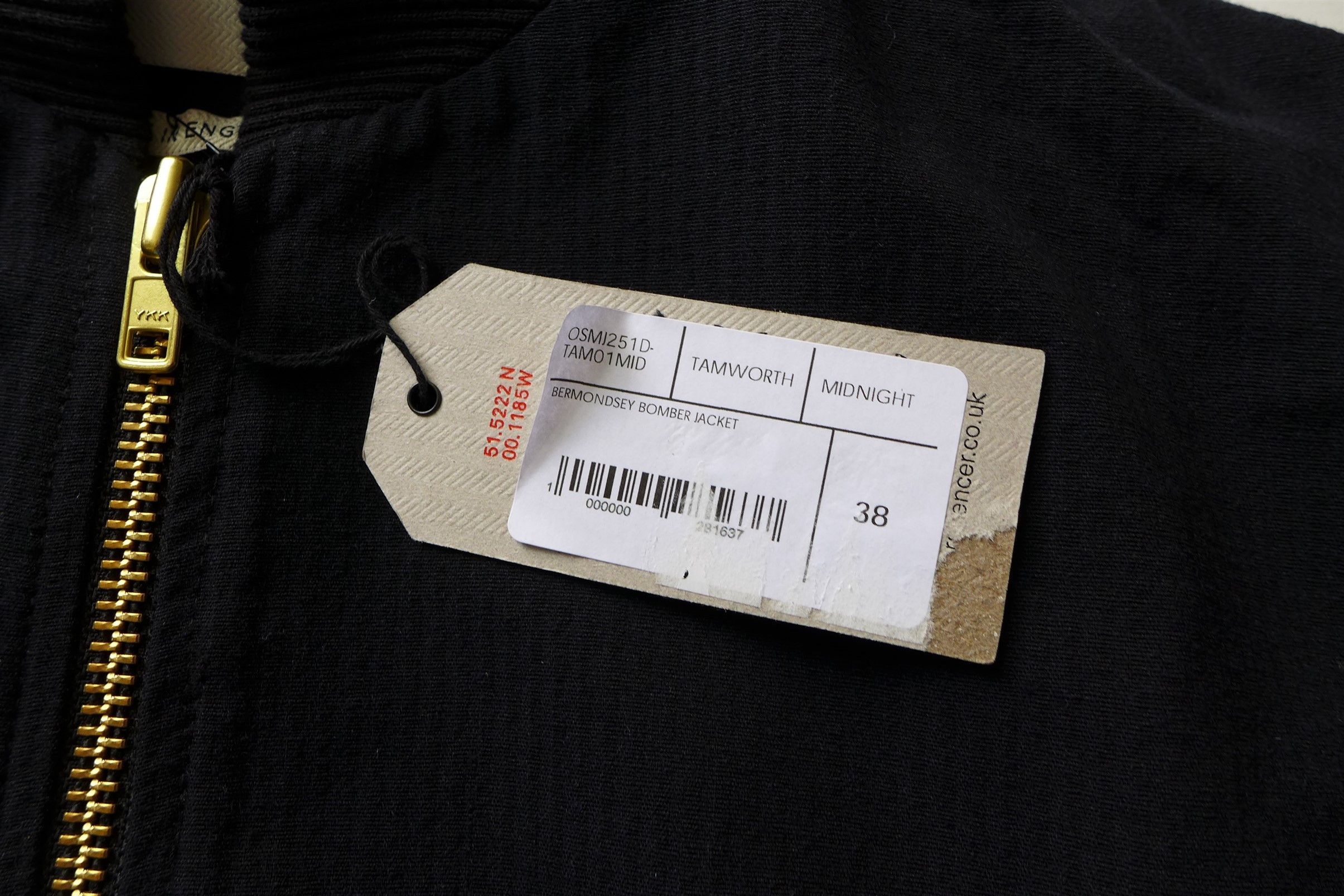 Oliver Spencer Oliver Spencer Bermondsey Bomber Jacket - Tamworth Midnight Size US M / EU 48-50 / 2 - 11 Thumbnail