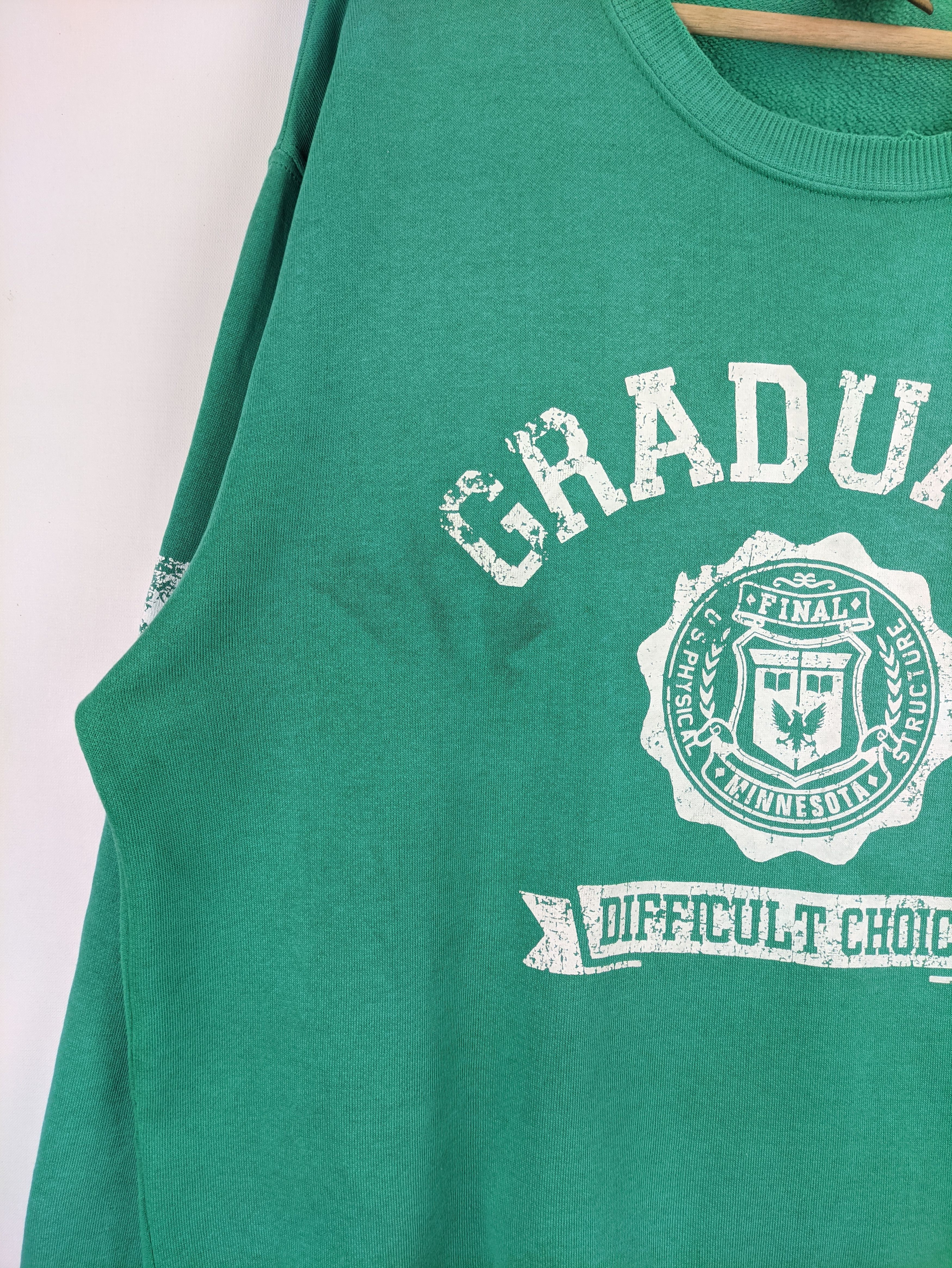 Japanese Brand Steals🔥Vintage Sweatshirt Graduate Final Minnesota Size US L / EU 52-54 / 3 - 7 Thumbnail