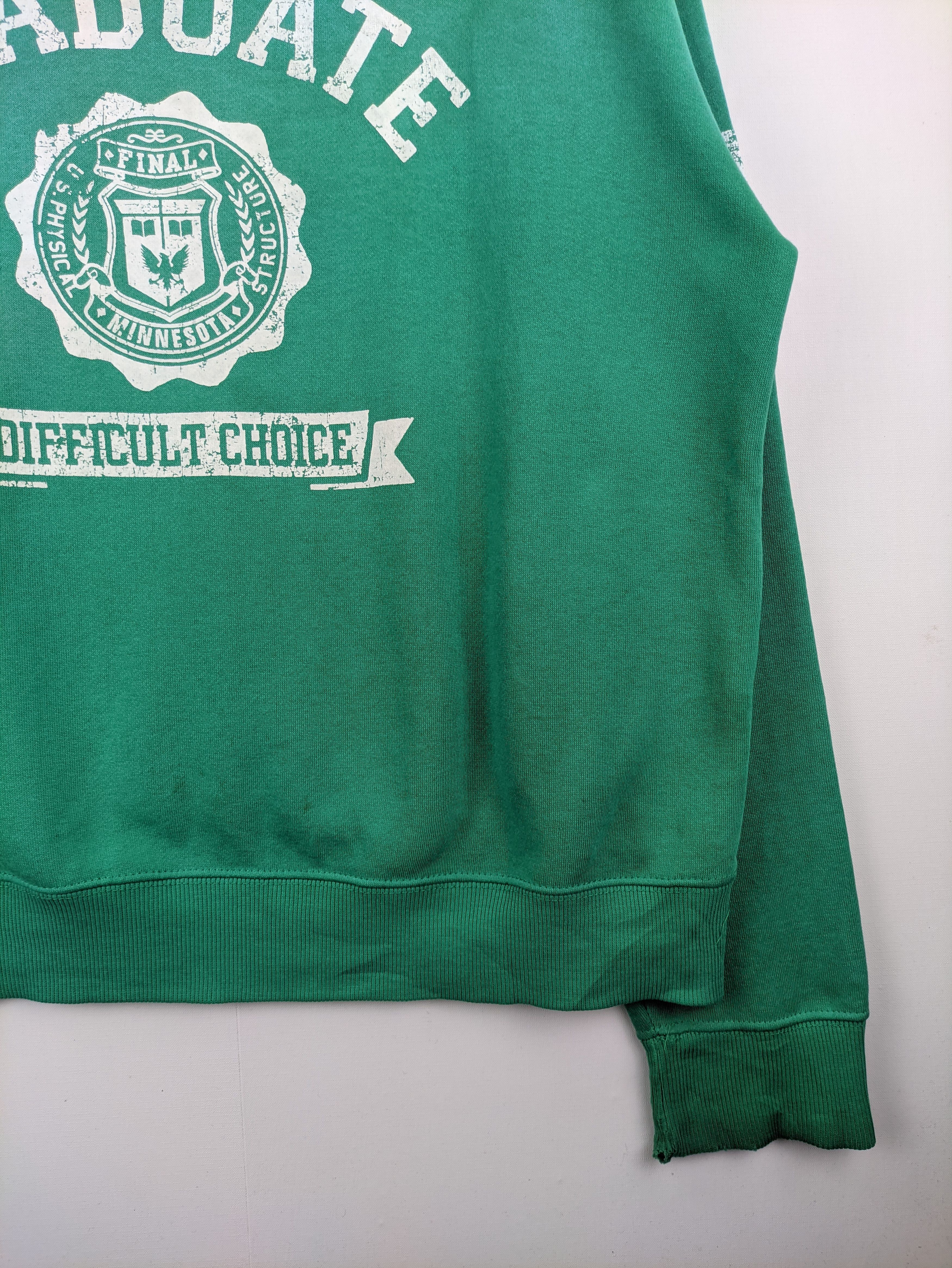 Japanese Brand Steals🔥Vintage Sweatshirt Graduate Final Minnesota Size US L / EU 52-54 / 3 - 5 Thumbnail
