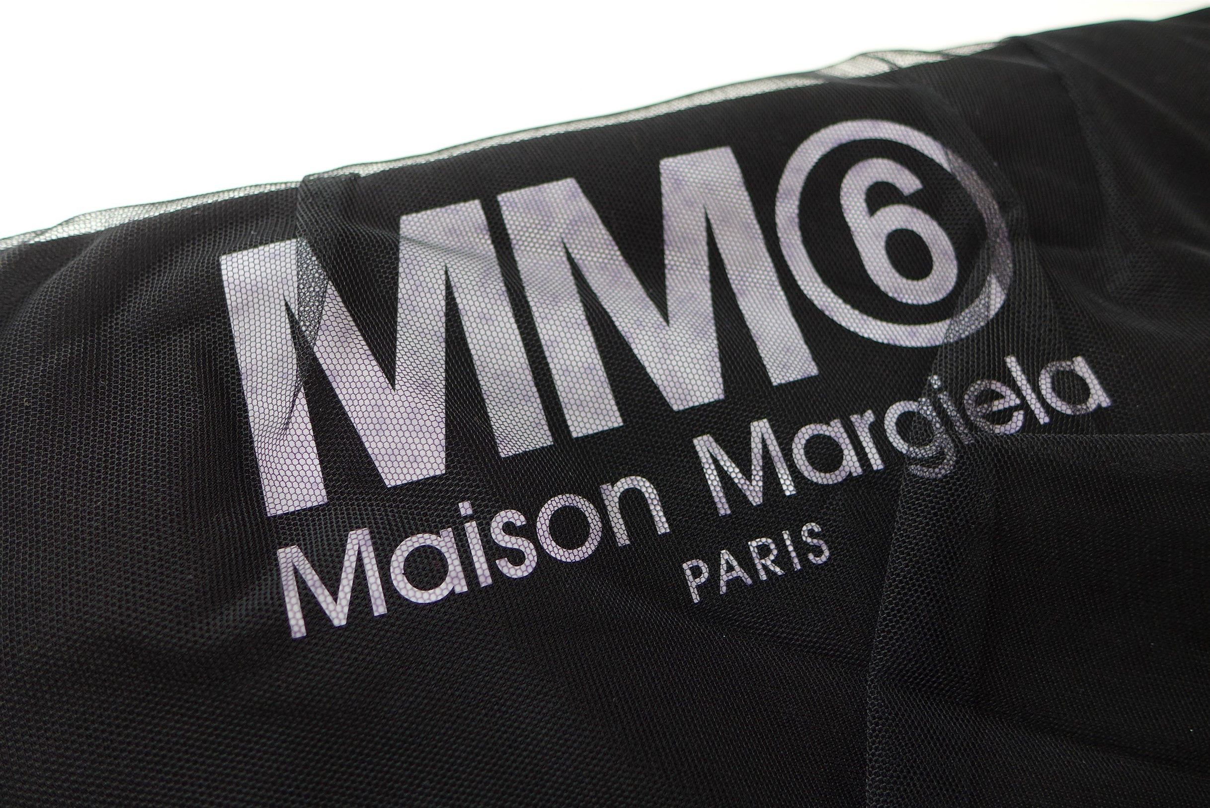 Maison Margiela Margiela MM6 Black Tulle Pochette Bag Size ONE SIZE - 15 Thumbnail