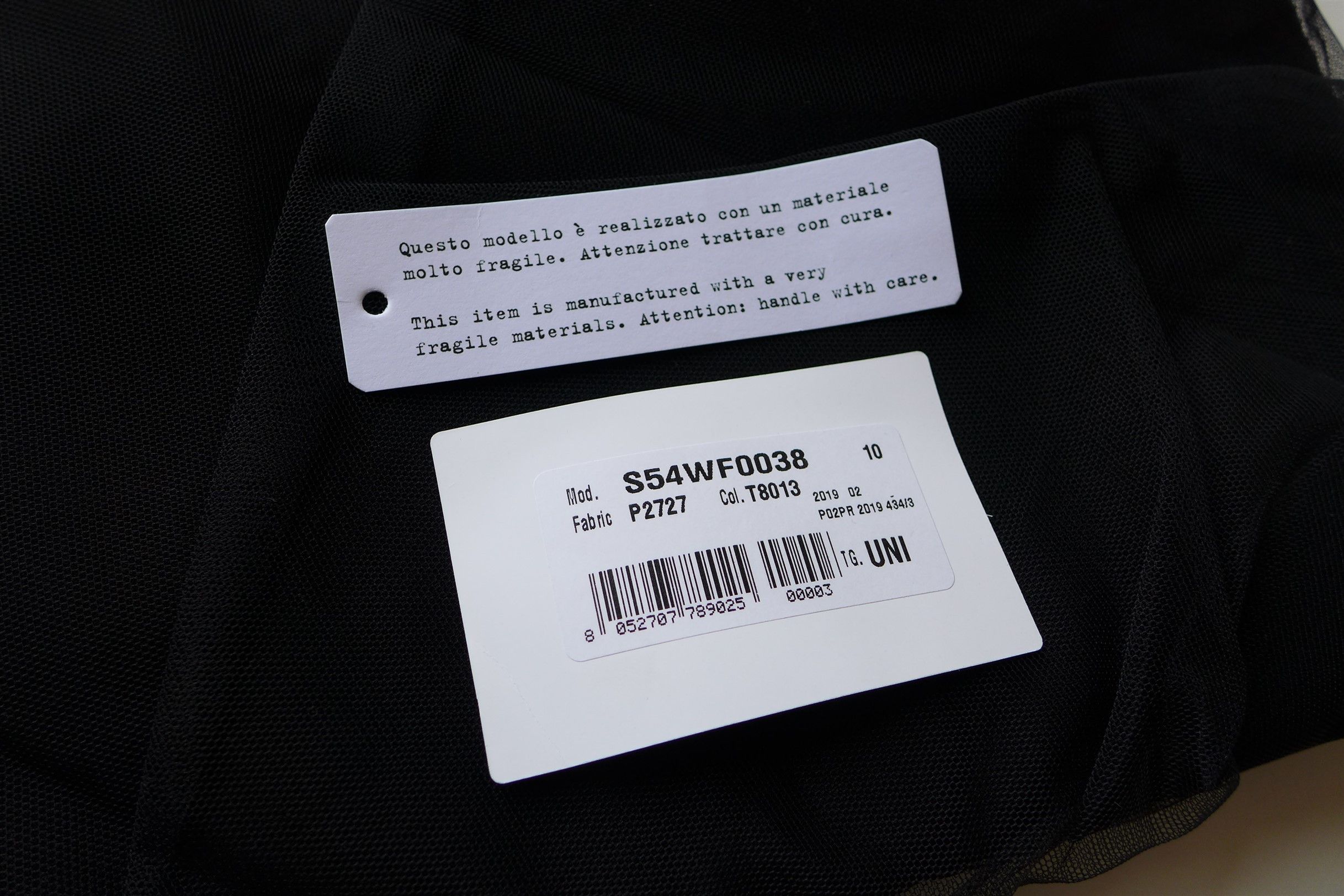 Maison Margiela Margiela MM6 Black Tulle Pochette Bag Size ONE SIZE - 8 Thumbnail