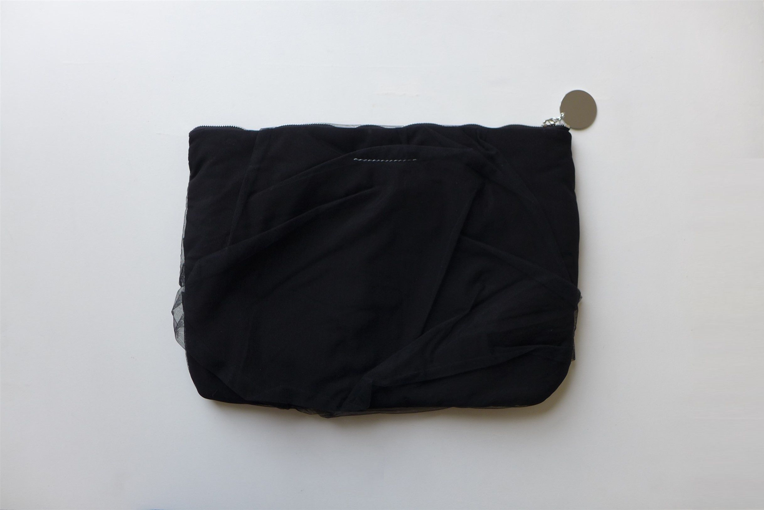 Maison Margiela Margiela MM6 Black Tulle Pochette Bag Size ONE SIZE - 9 Thumbnail
