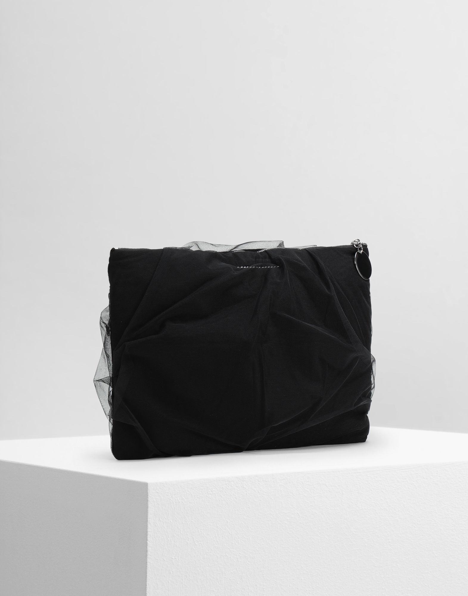 Maison Margiela Margiela MM6 Black Tulle Pochette Bag Size ONE SIZE - 2 Thumbnail