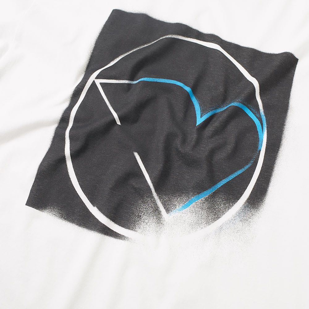 Maison Margiela Margiela FW17 Circle Heart Print T-shirt - White Size US XL / EU 56 / 4 - 2 Thumbnail