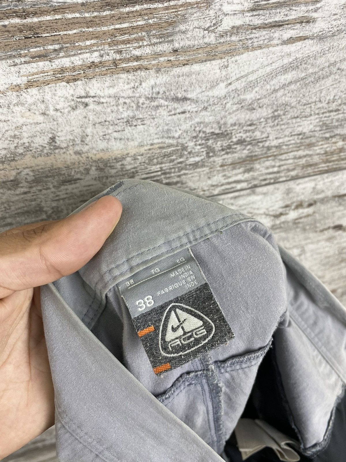 Nike ACG × Vintage Mens Vintage Nike ACG shorts streetwear y2k rare drill drip Size US 38 / EU 54 - 8 Thumbnail