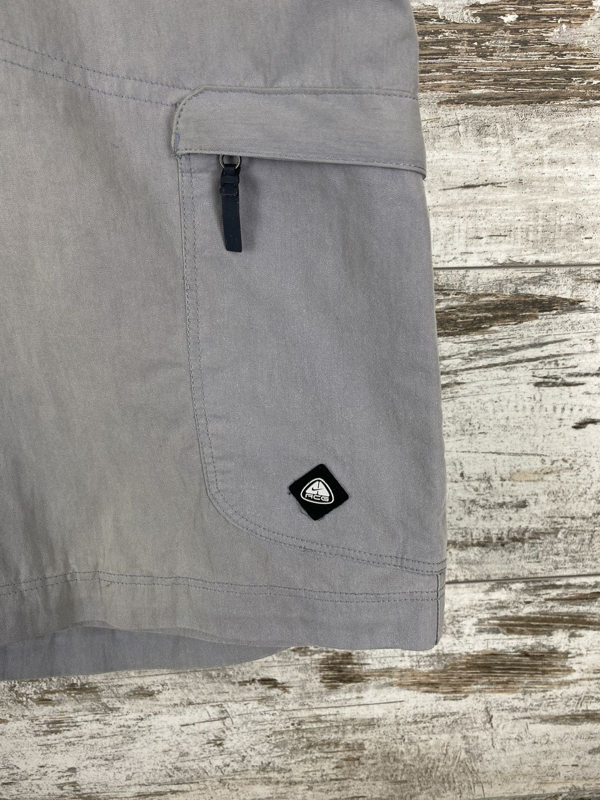 Nike ACG × Vintage Mens Vintage Nike ACG shorts streetwear y2k rare drill drip Size US 38 / EU 54 - 3 Thumbnail
