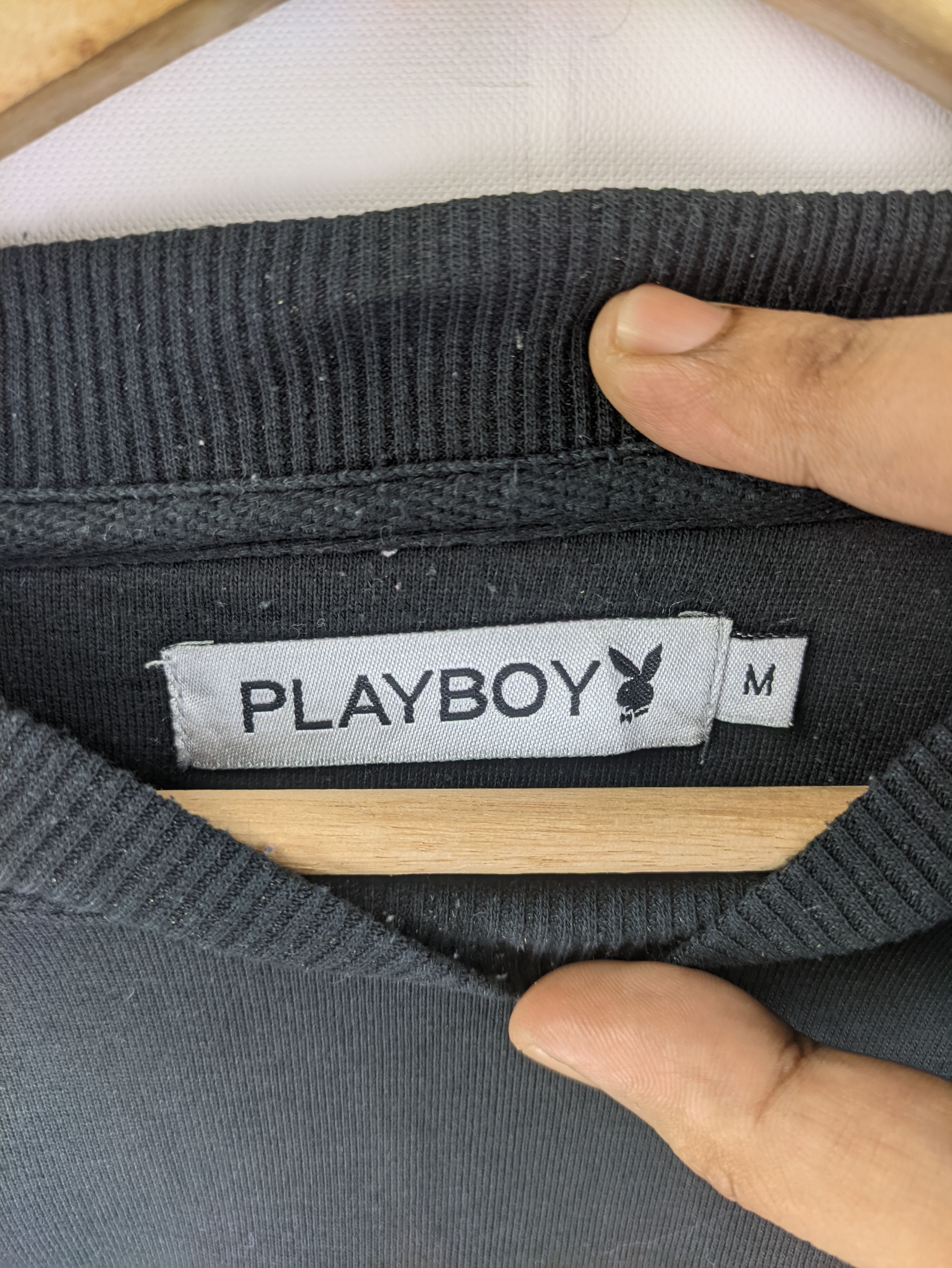 Playboy Steals🔥Playboy Sweatshirt Sidetape Backhit Big Logo Size US M / EU 48-50 / 2 - 3 Thumbnail