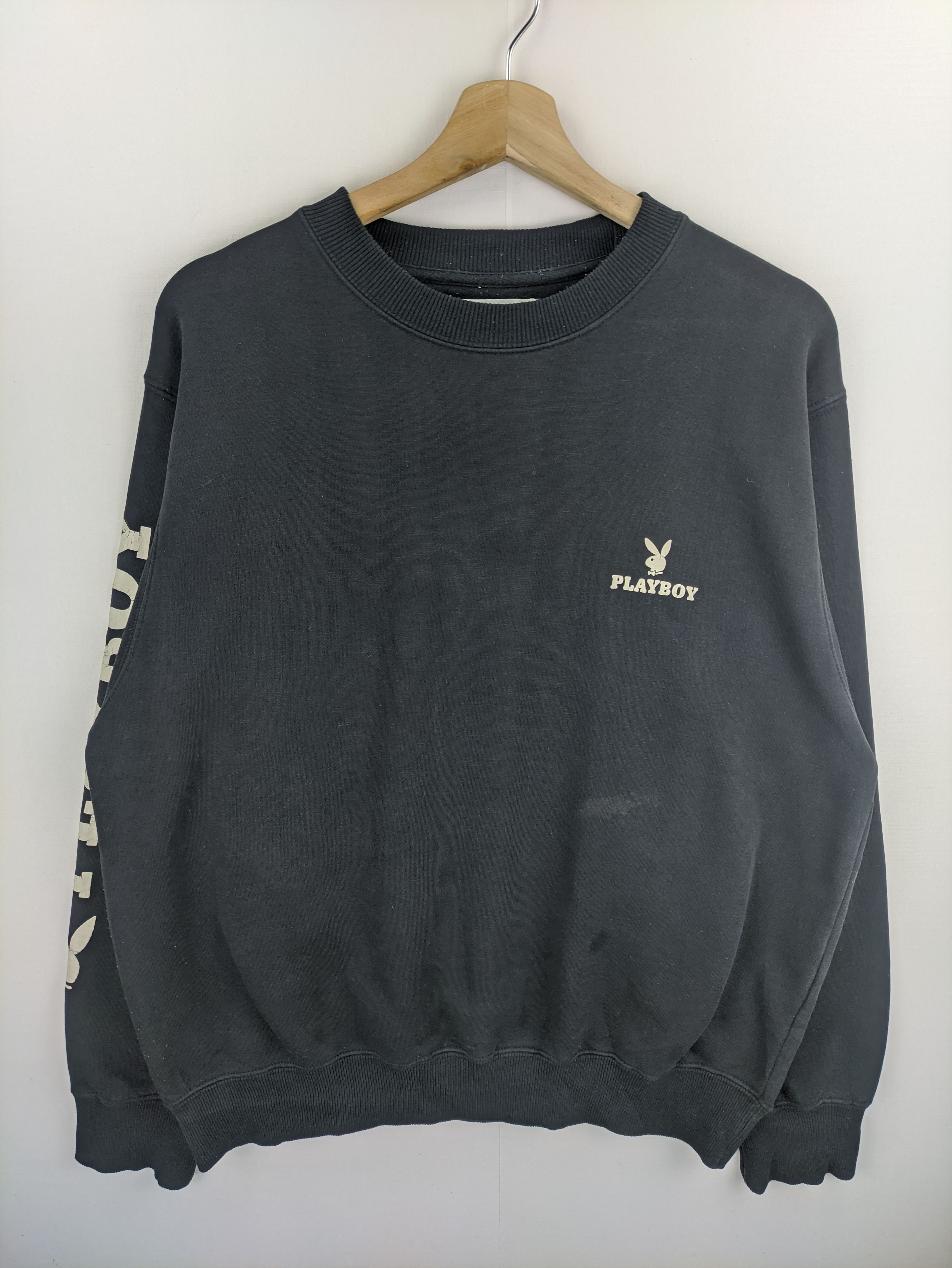 Playboy Steals🔥Playboy Sweatshirt Sidetape Backhit Big Logo Size US M / EU 48-50 / 2 - 2 Thumbnail