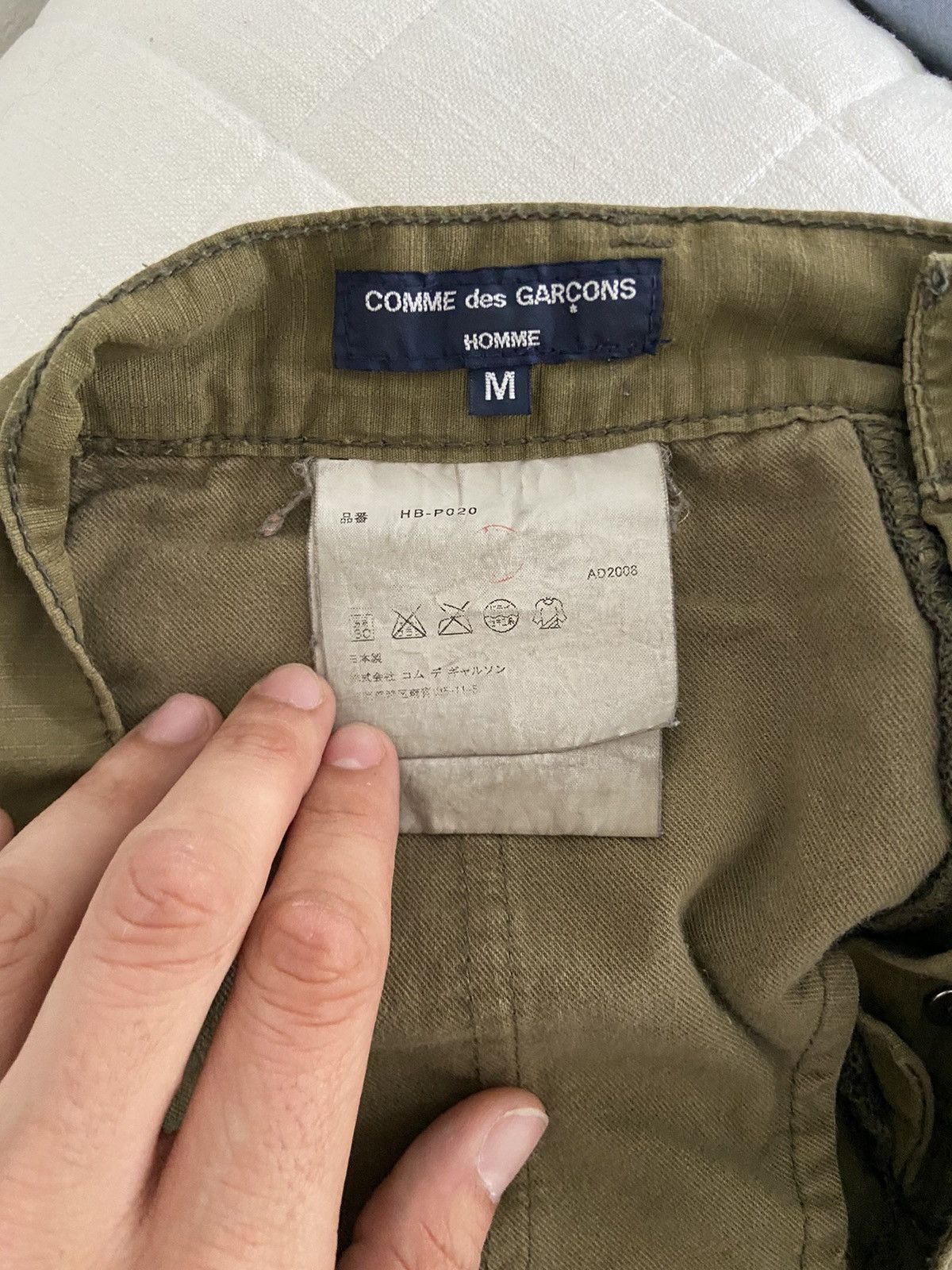 Comme des Garcons Homme Comme Des Garcon Homme Fatigue Army Pants Size US 32 / EU 48 - 6 Thumbnail