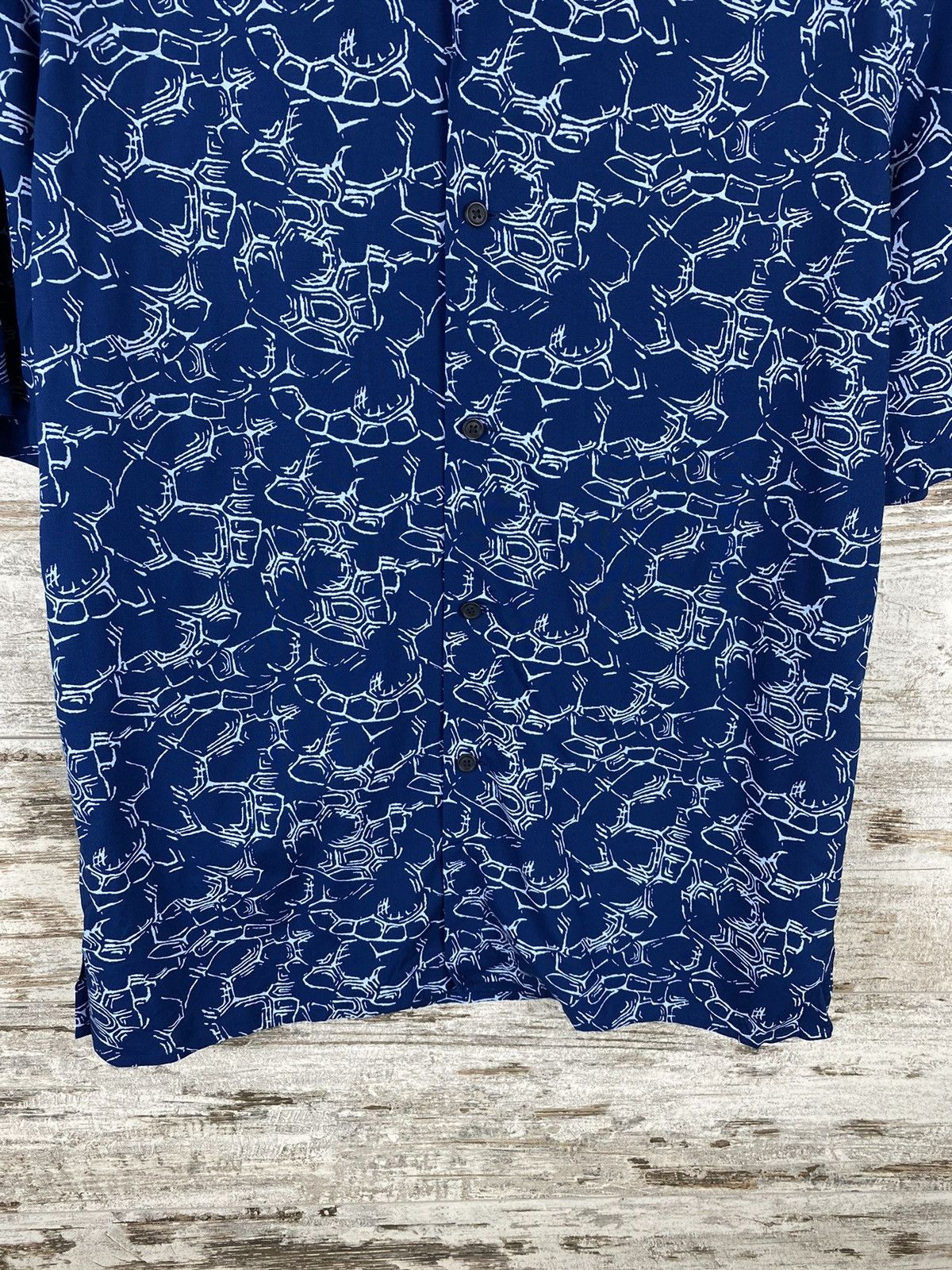 Japanese Brand × Uniqlo Mens Uniqlo Hawaiian Shirts button up luxury japanese Size US XS / EU 42 / 0 - 5 Thumbnail