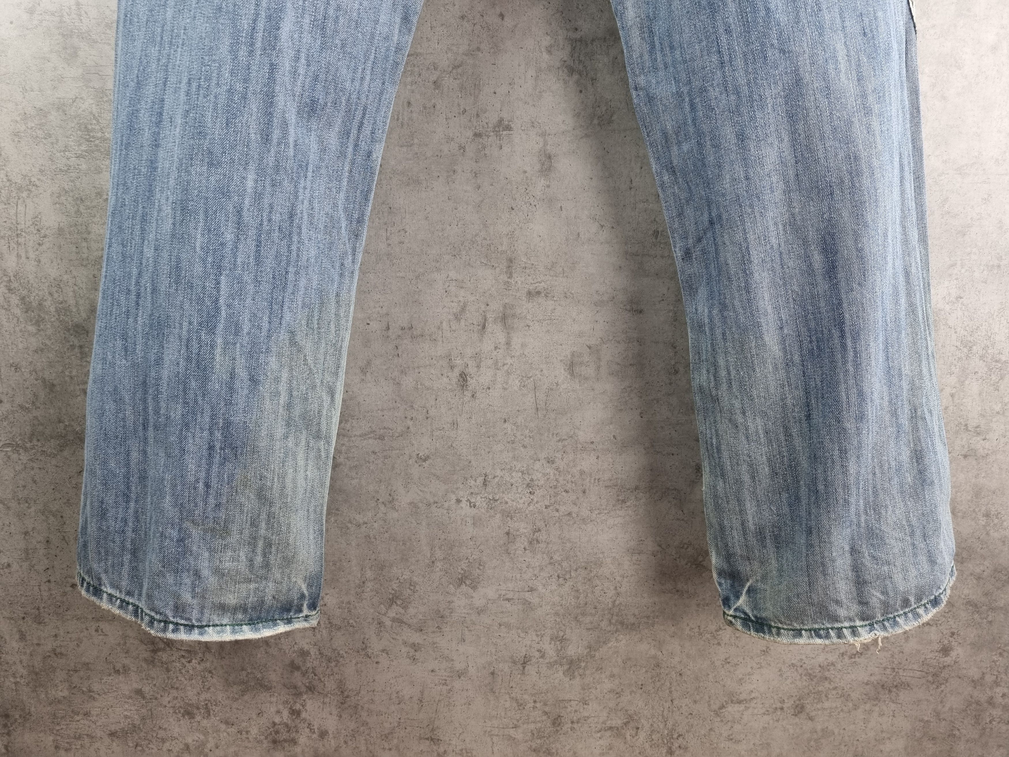 Ecko Unltd. Rare Ecko Dollars Big Logo Art Denim Jeans ED HARDY style Size US 34 / EU 50 - 18 Thumbnail