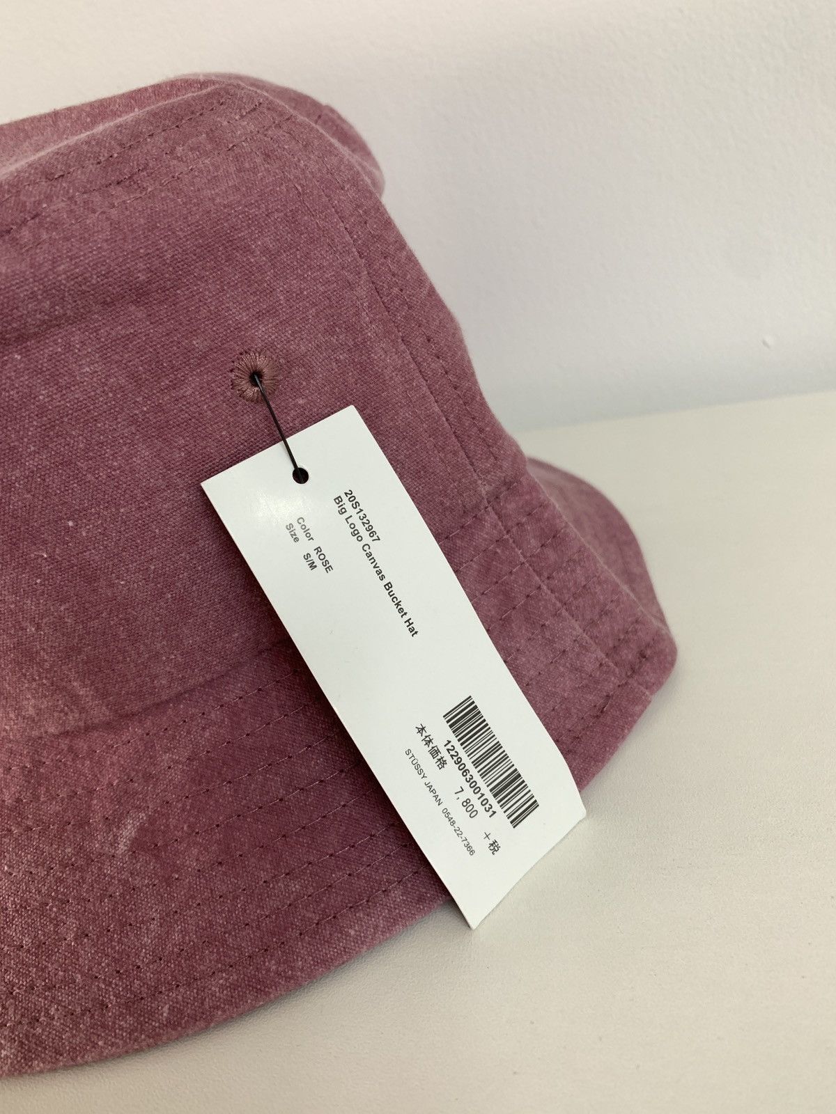 Stussy Stussy Big Logo Bucket Hat Size ONE SIZE - 3 Thumbnail