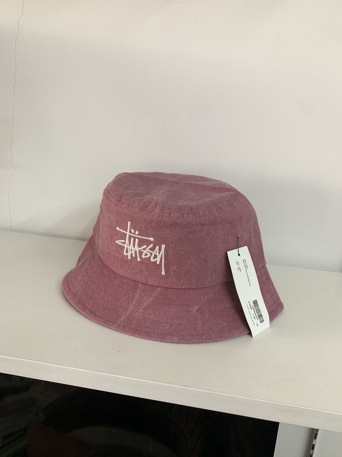 Stussy Stussy Big Logo Bucket Hat Size ONE SIZE - 1 Thumbnail