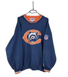 Vintage Chicago Bears NFL Football Garan Sweatshirt Large 