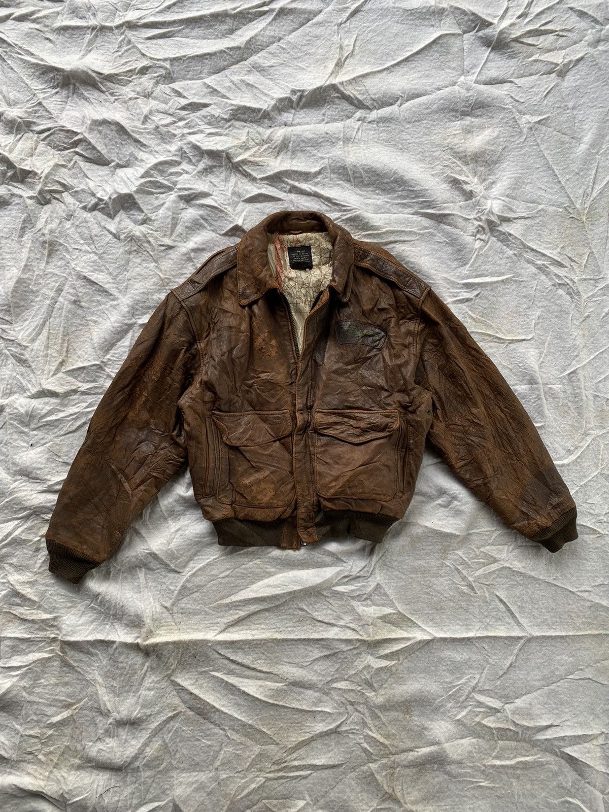 Avirex 🔥RARE🔥VINTAGE LIMITED NEW YORK US ARMY FORCE Size US S / EU 44-46 / 1 - 4 Thumbnail