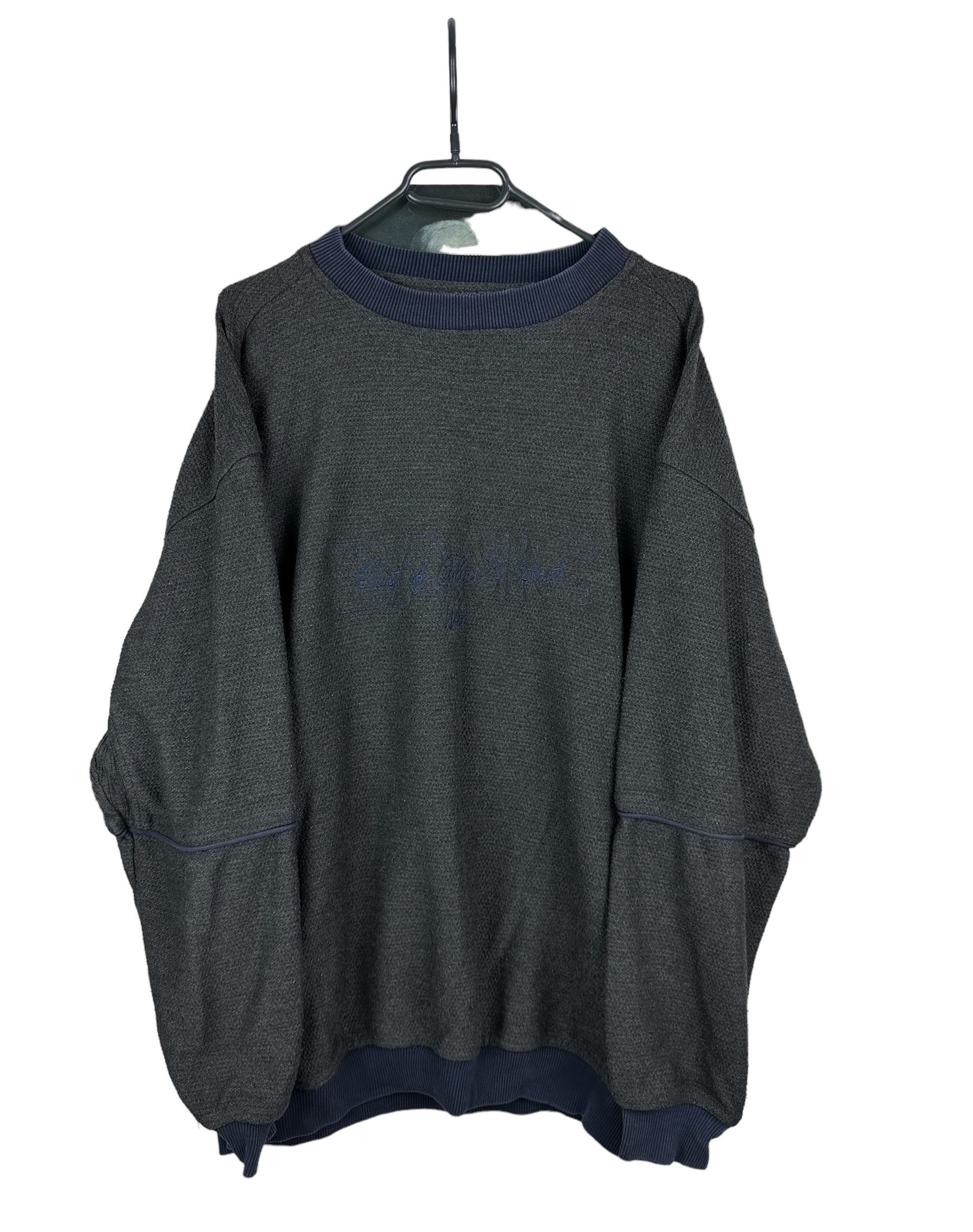 Carlo Colucci × Vintage Vintage Carlo Colucci Sweater Crewneck Rare Y2K Size US XL / EU 56 / 4 - 1 Thumbnail