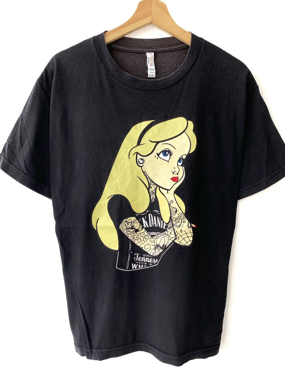 Cartoon Network Vintage Cinderella Jack Daniels Tee Size US M / EU 48-50 / 2 - 2 Thumbnail