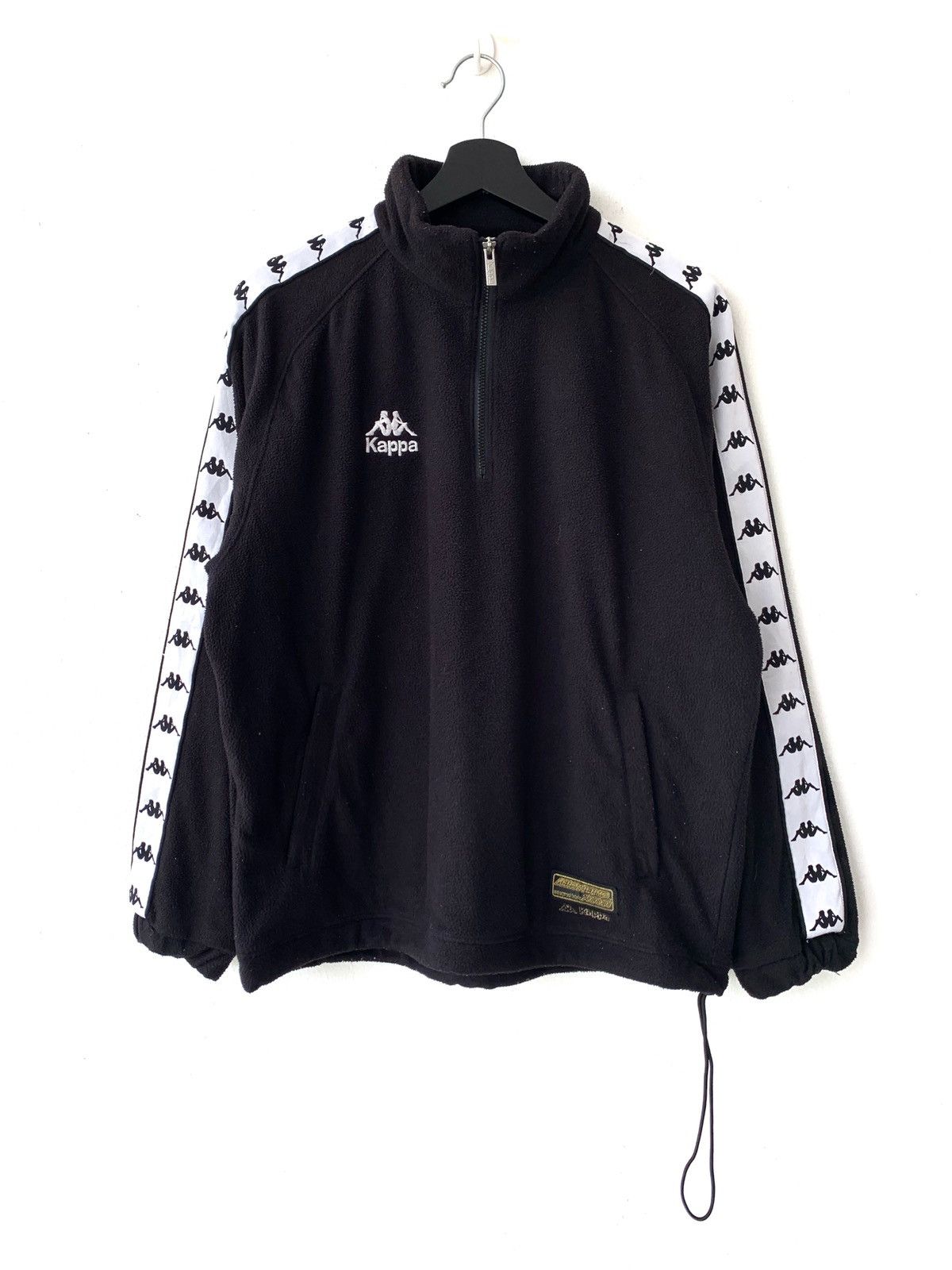 Kappa Vintage Kappa Made in Japan Side Tape Fleece Jacket Size US M / EU 48-50 / 2 - 1 Thumbnail