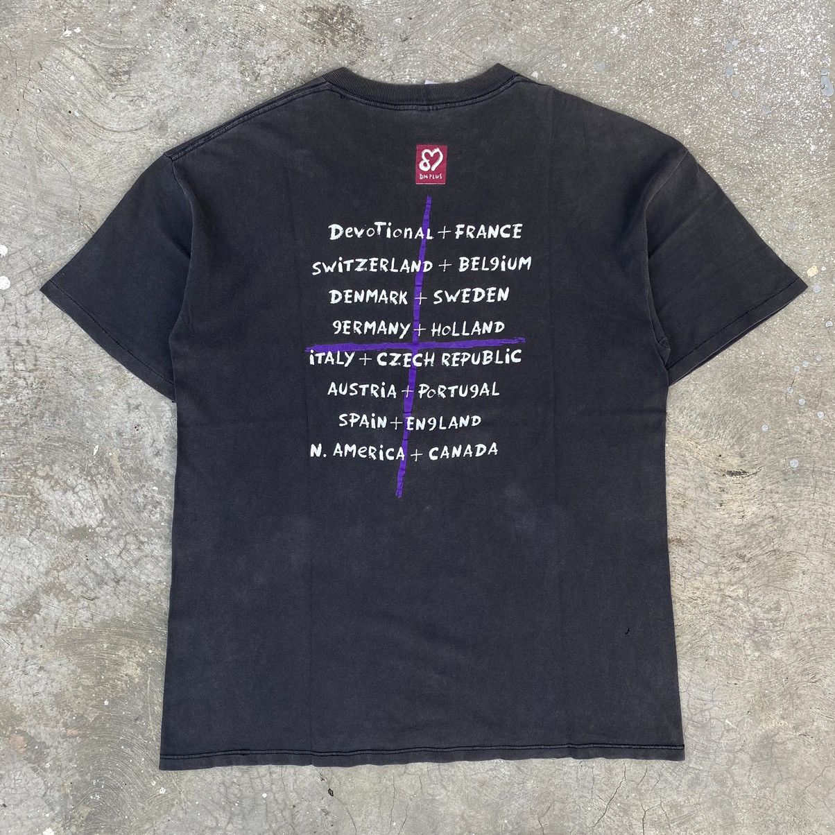 Band Tees Vintage DEPECHE MODE 1993 Devotional Tour Size US XL / EU 56 / 4 - 2 Thumbnail
