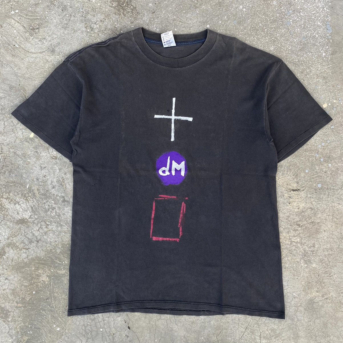 Band Tees Vintage DEPECHE MODE 1993 Devotional Tour Size US XL / EU 56 / 4 - 1 Thumbnail
