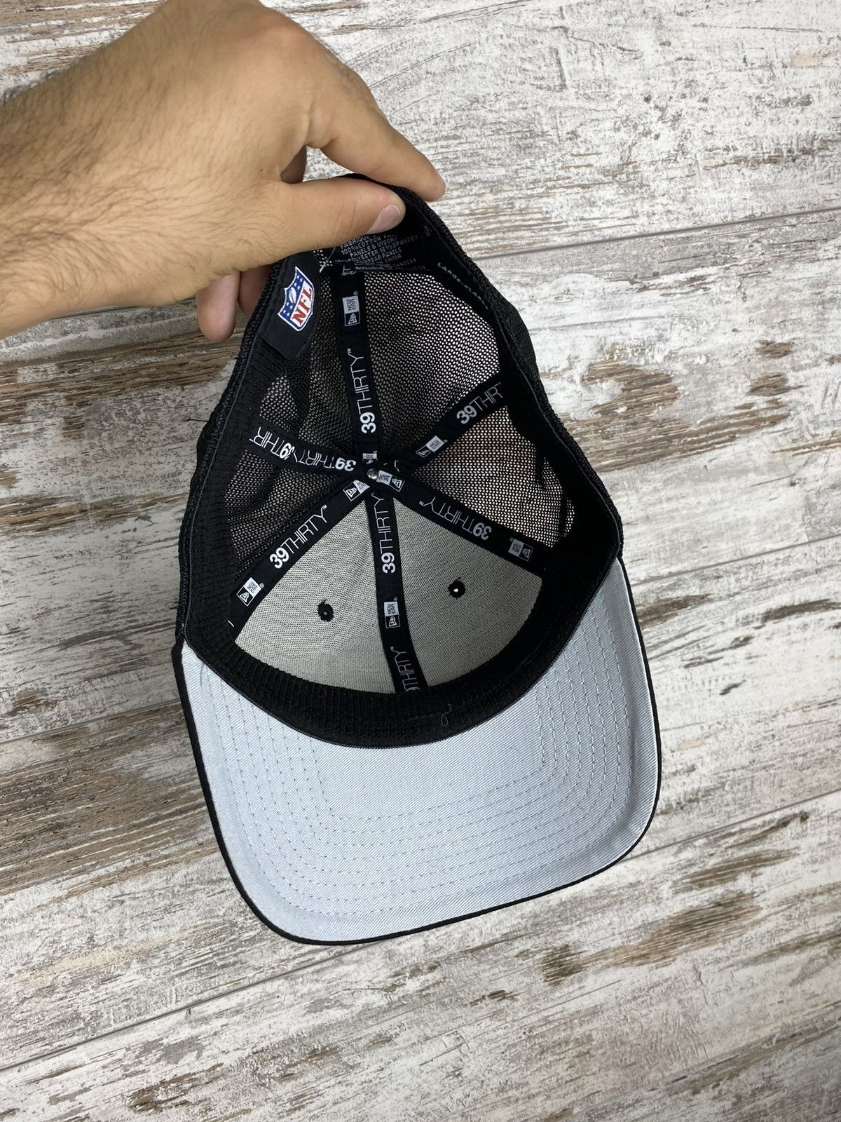 NFL × New Era Mens New Era Raiders NFL cap hats Size ONE SIZE - 8 Thumbnail