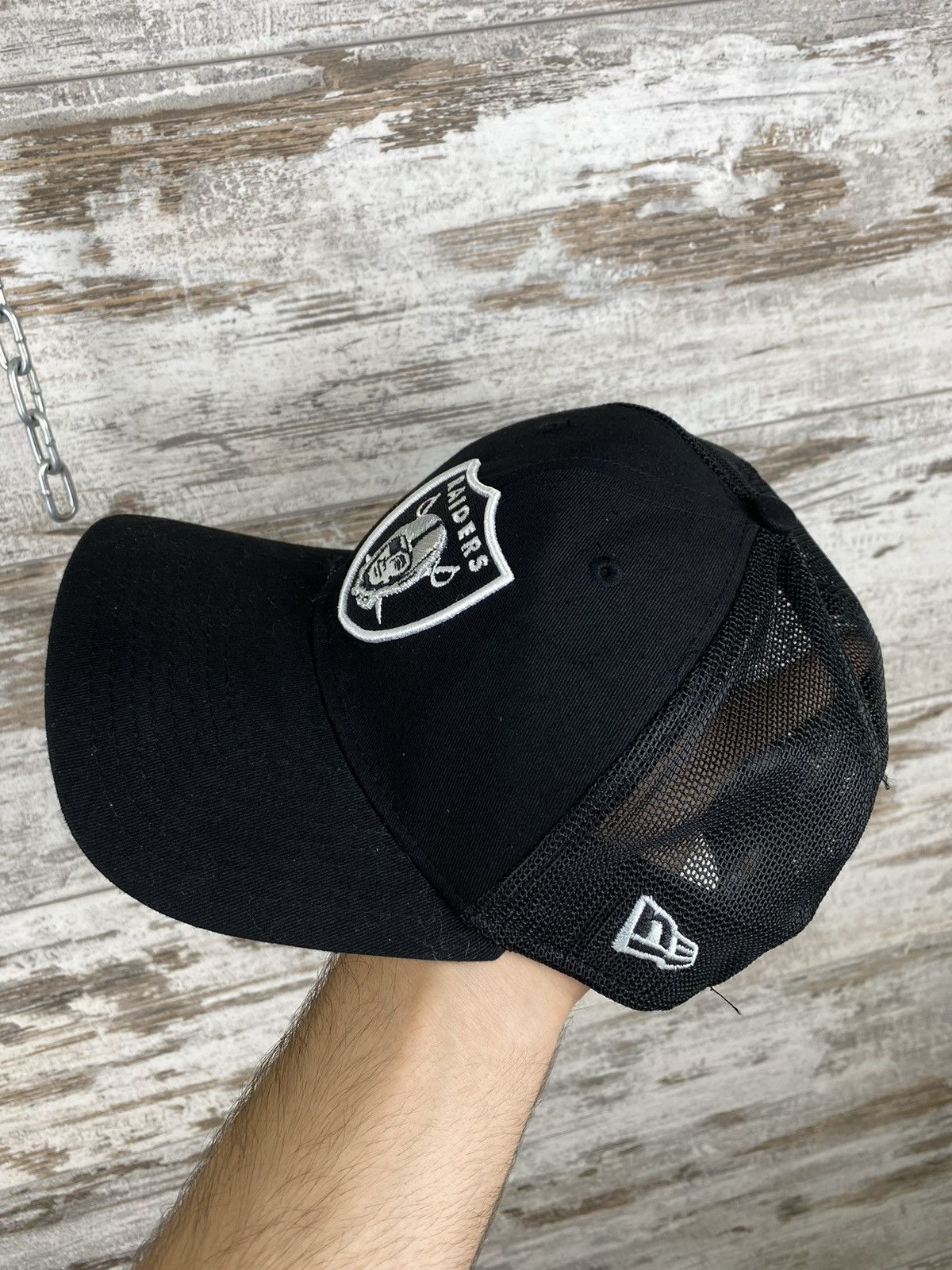 NFL × New Era Mens New Era Raiders NFL cap hats Size ONE SIZE - 4 Thumbnail