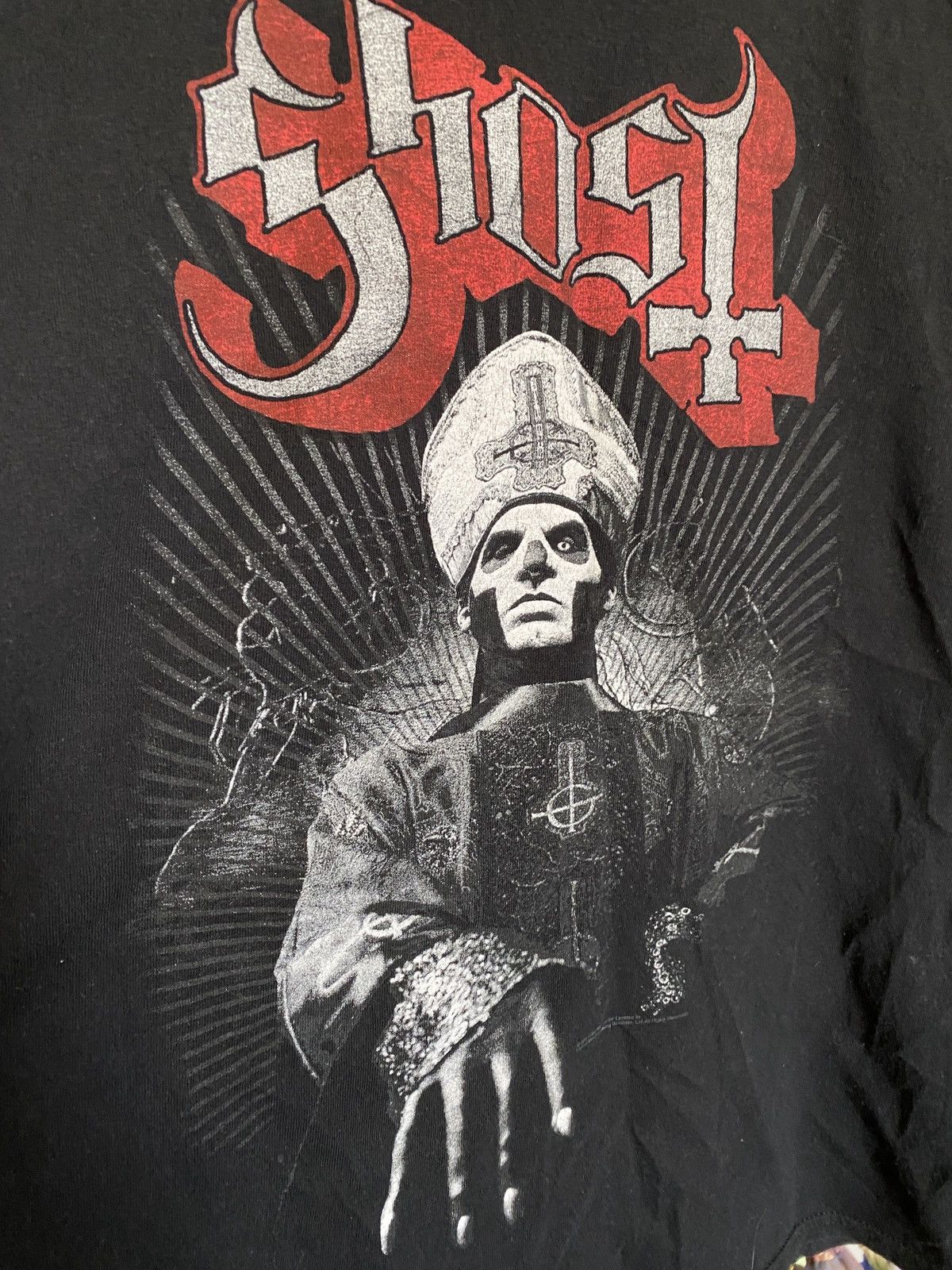 Band Tees × Vintage Vintage 2017 Ghost Rock Band Black Tee Size US M / EU 48-50 / 2 - 3 Thumbnail