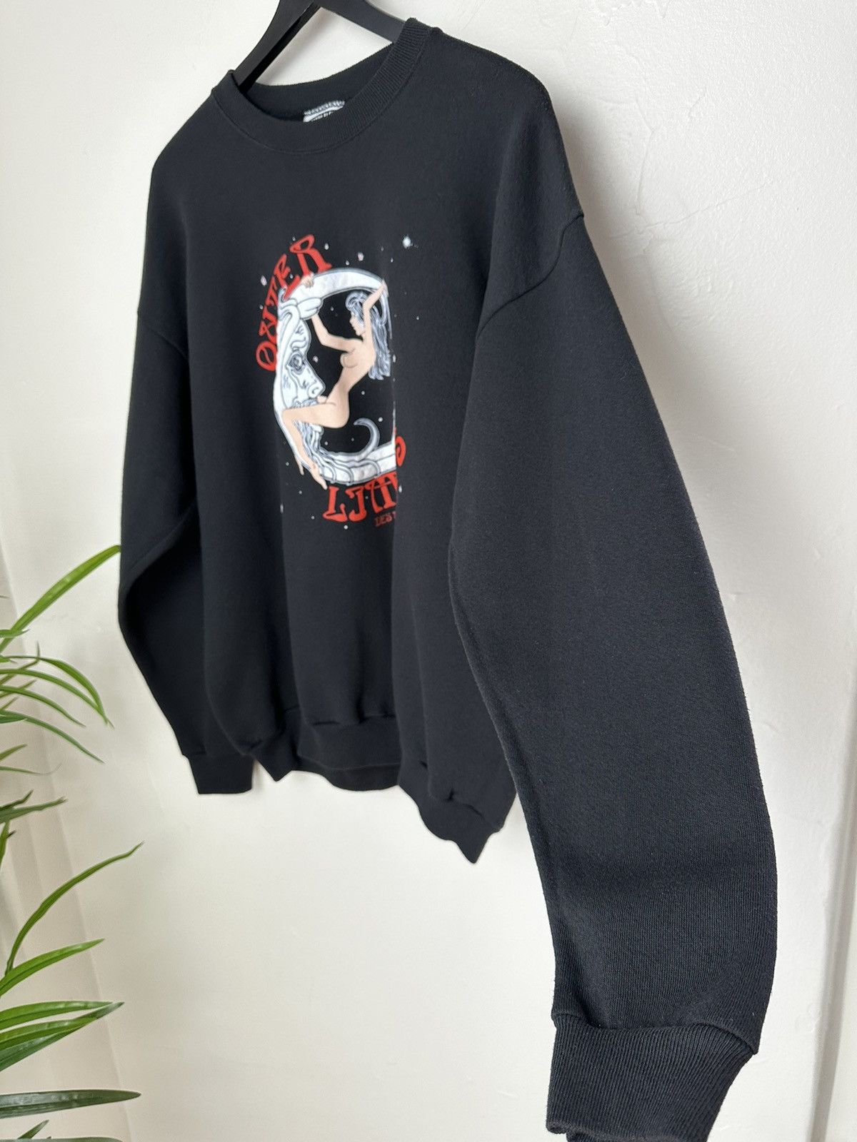 Lee (XL) *GRAIL* VINTAGE OUTERLIMITS STRIP CLUB Lee Sweatshirt Size US XL / EU 56 / 4 - 2 Thumbnail
