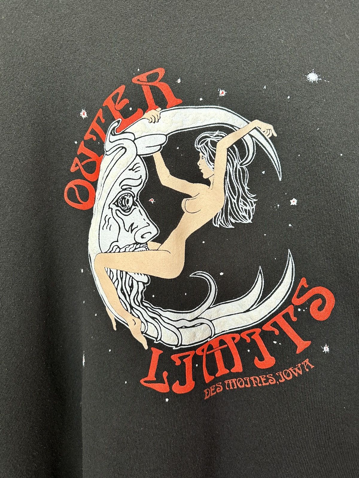 Lee (XL) *GRAIL* VINTAGE OUTERLIMITS STRIP CLUB Lee Sweatshirt Size US XL / EU 56 / 4 - 3 Thumbnail