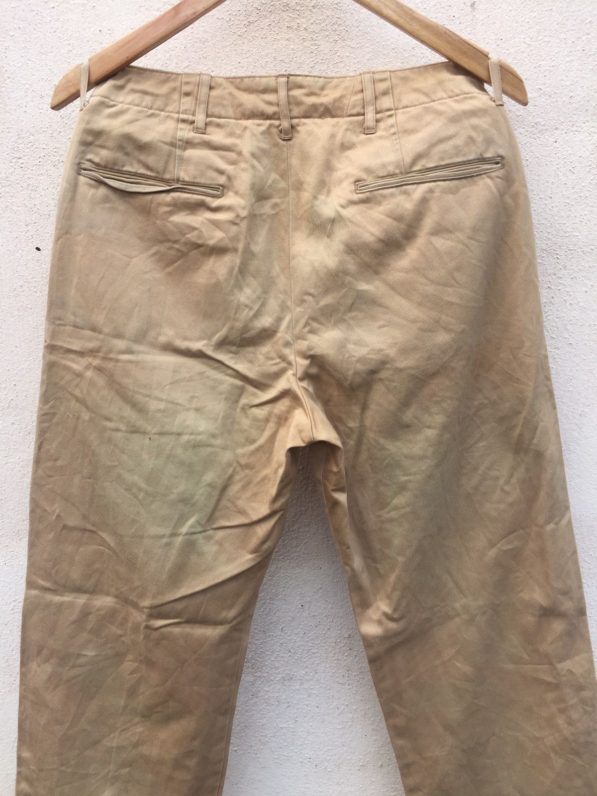 Buzz Rickson's Buzz Ricksons Inspector Chinos Army Cotton Pants Size US 28 / EU 44 - 7 Thumbnail