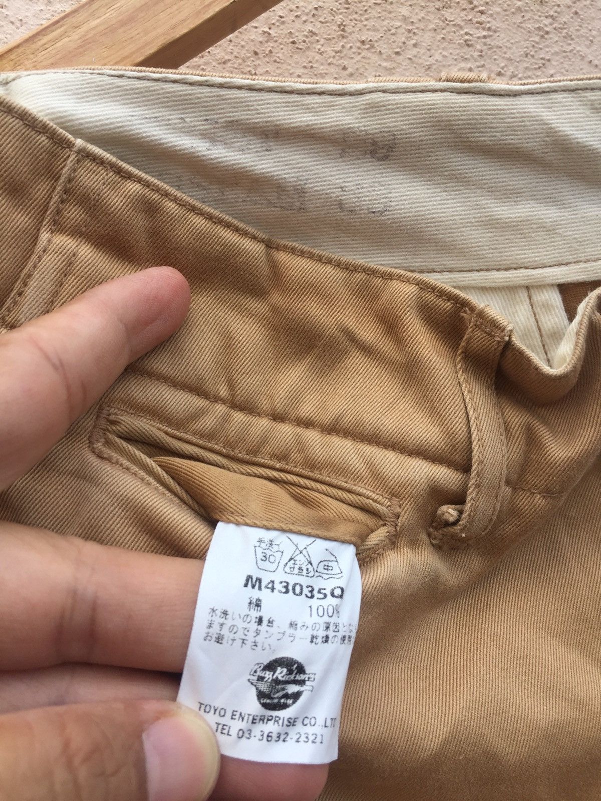 Buzz Rickson's Buzz Ricksons Inspector Chinos Army Cotton Pants Size US 28 / EU 44 - 4 Thumbnail