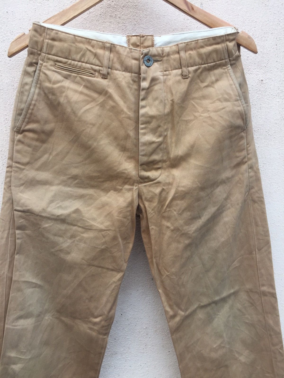 Buzz Rickson's Buzz Ricksons Inspector Chinos Army Cotton Pants Size US 28 / EU 44 - 2 Thumbnail