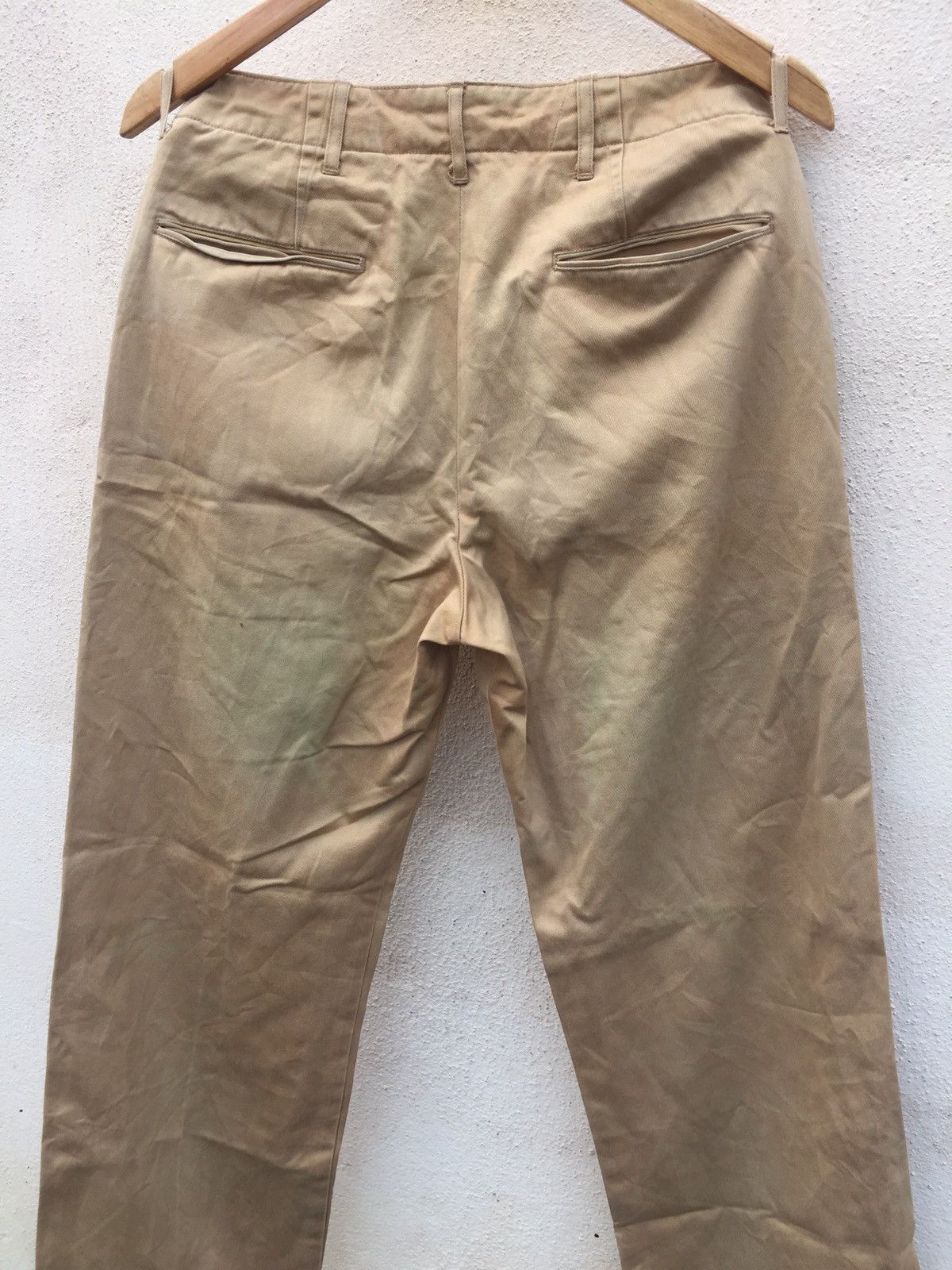 Buzz Rickson's Buzz Ricksons Inspector Chinos Army Cotton Pants Size US 28 / EU 44 - 11 Thumbnail