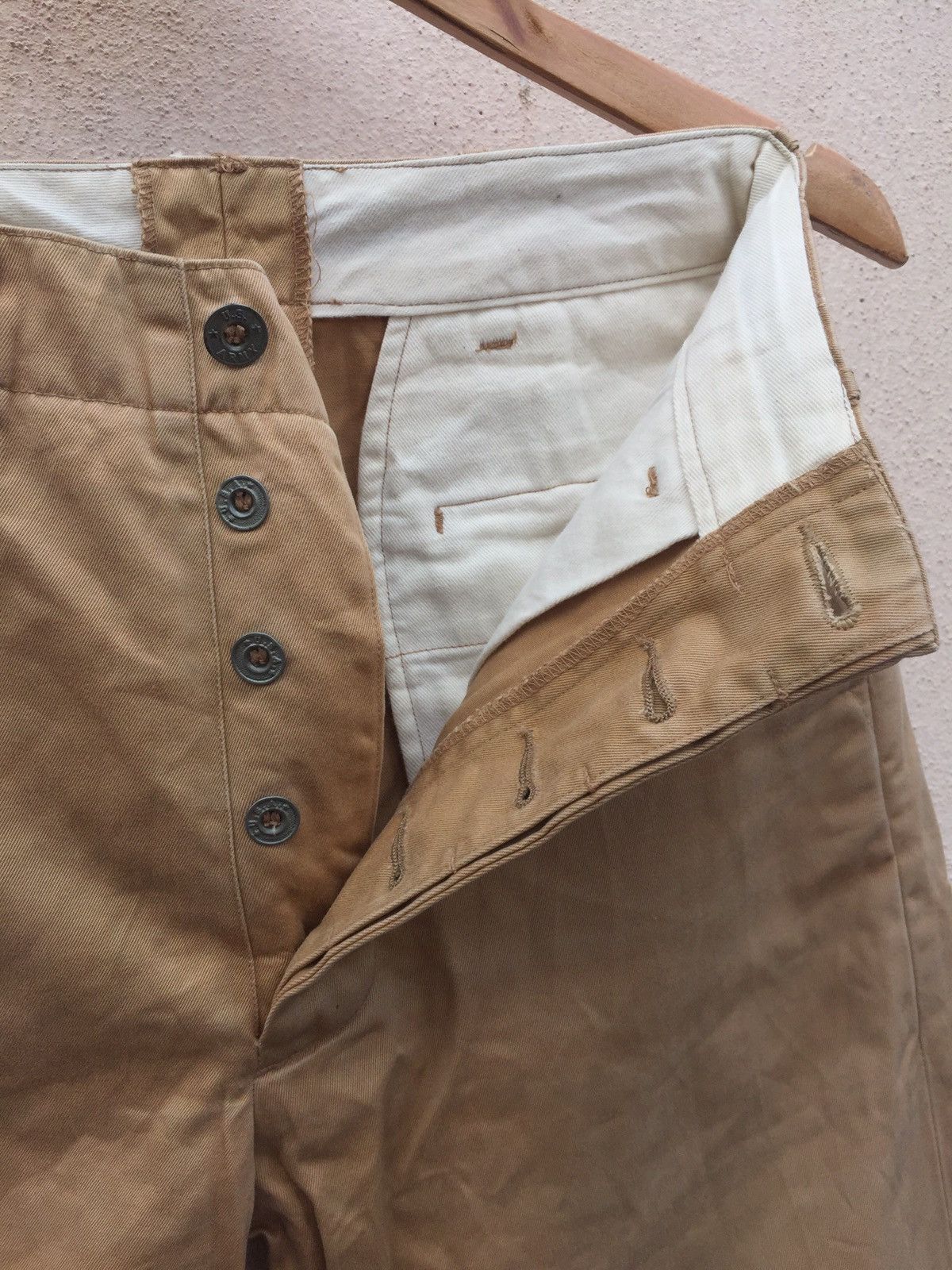 Buzz Rickson's Buzz Ricksons Inspector Chinos Army Cotton Pants Size US 28 / EU 44 - 3 Thumbnail