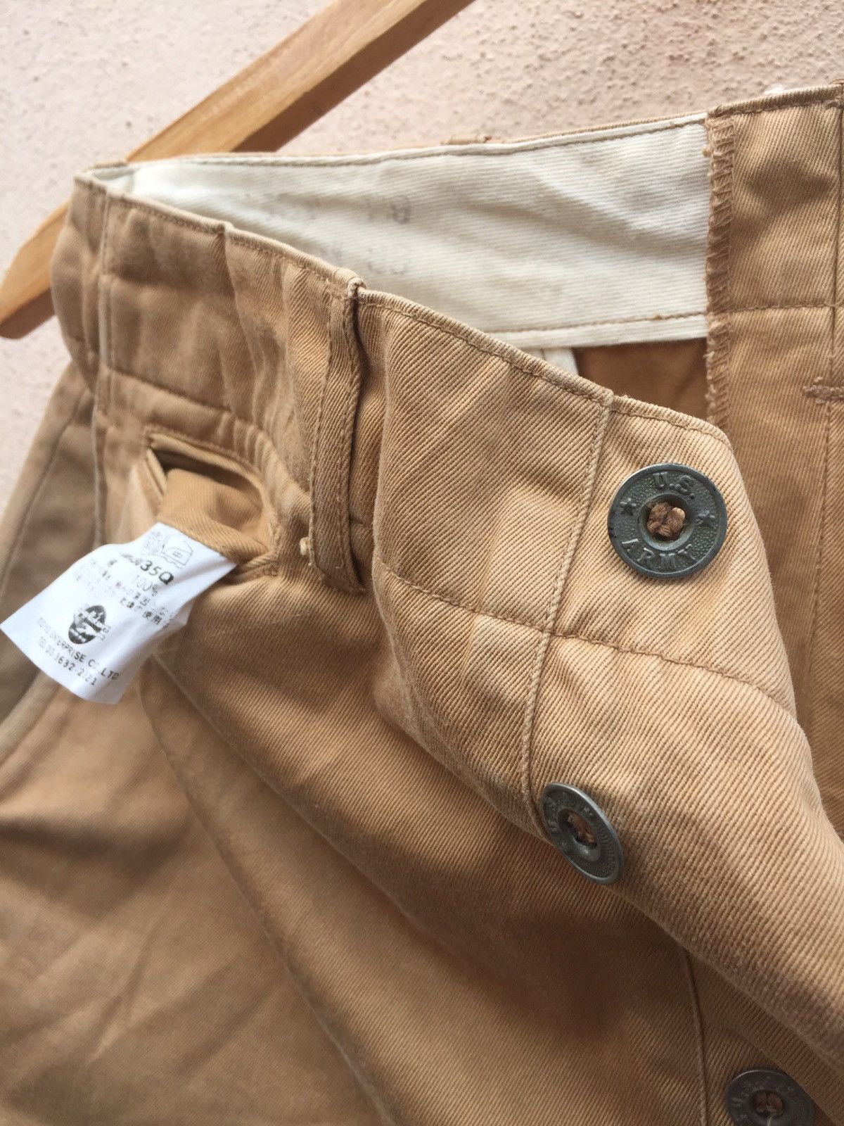 Buzz Rickson's Buzz Ricksons Inspector Chinos Army Cotton Pants Size US 28 / EU 44 - 5 Thumbnail