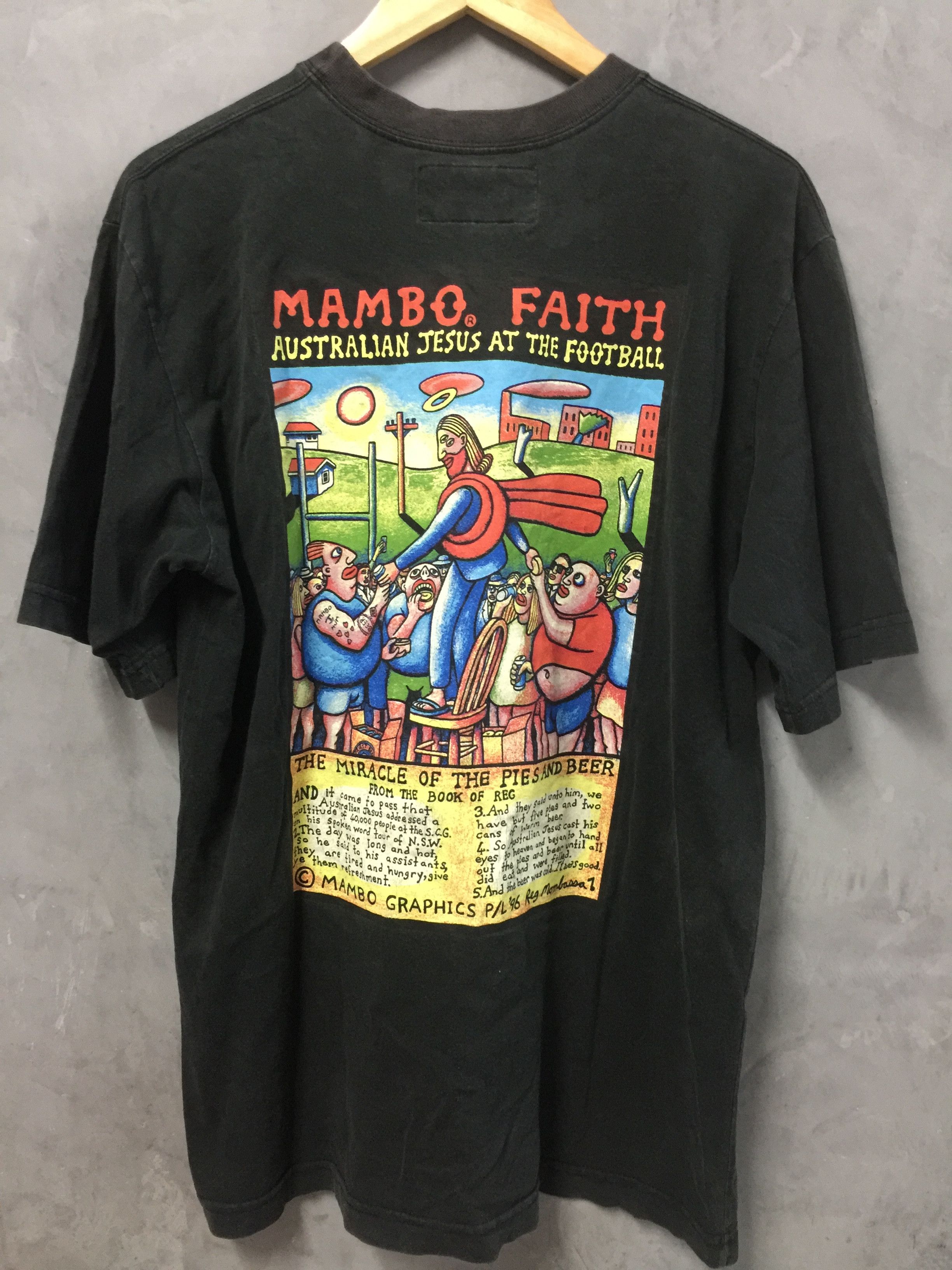 Mambo Vintage 90s Mambo Faith Australian Graphics Pop Art Size US M / EU 48-50 / 2 - 11 Thumbnail