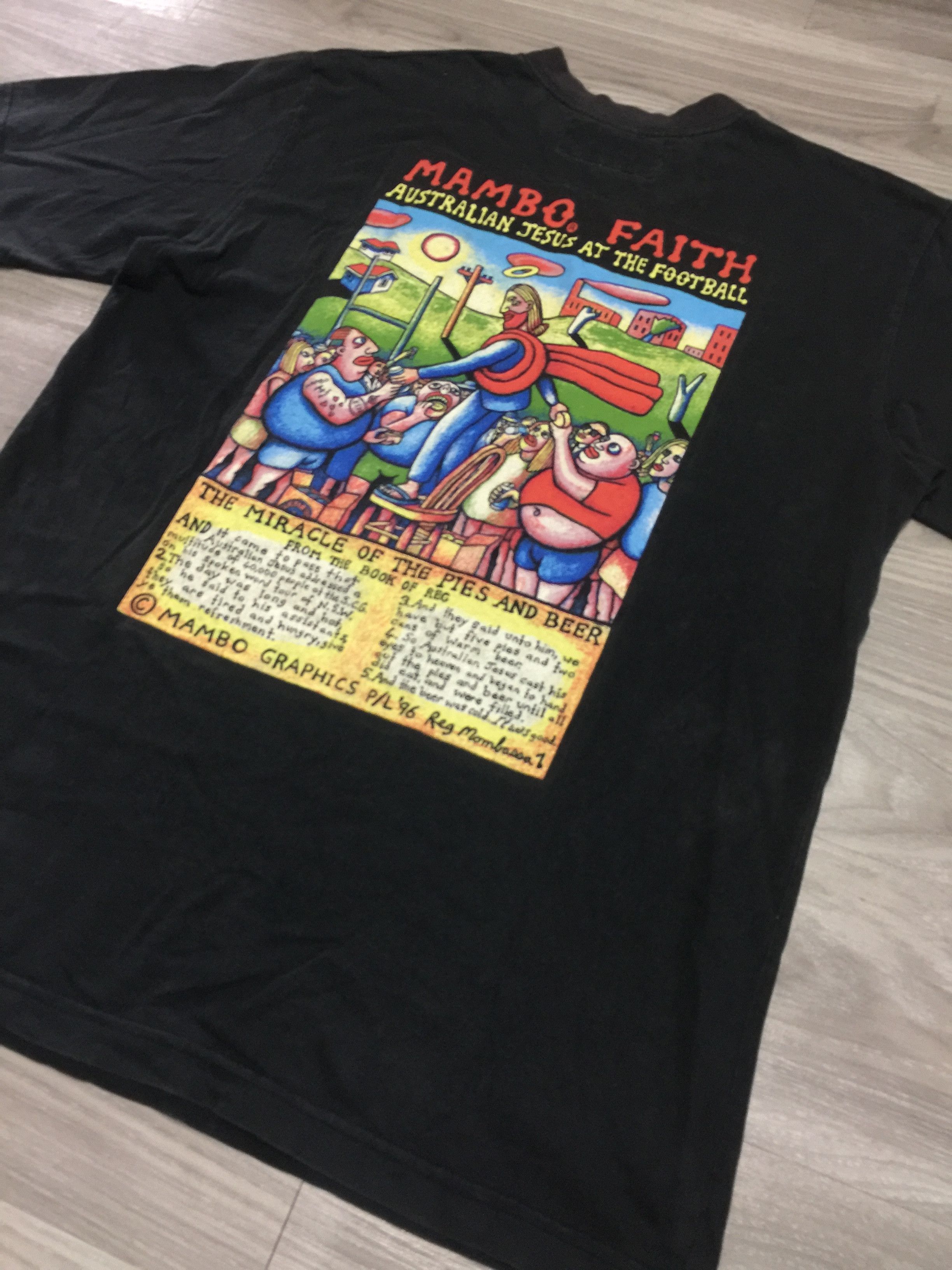 Mambo Vintage 90s Mambo Faith Australian Graphics Pop Art Size US M / EU 48-50 / 2 - 6 Thumbnail