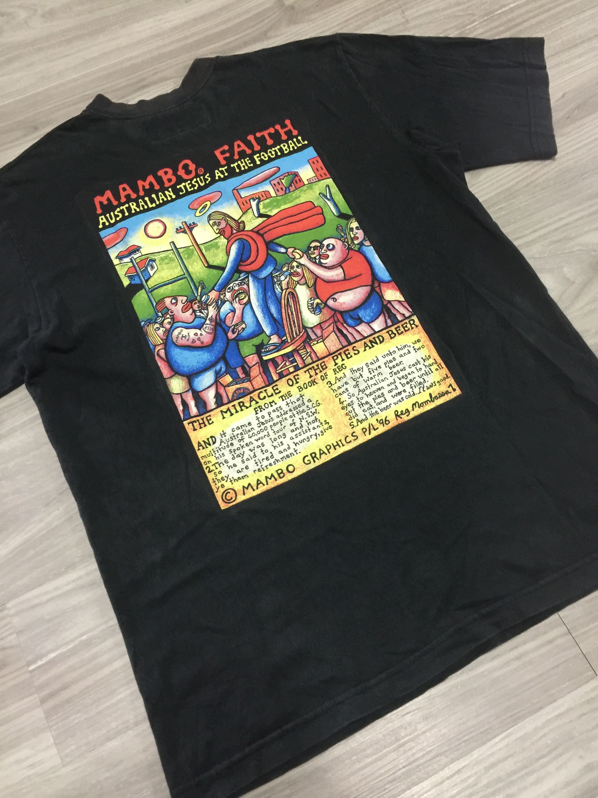 Mambo Vintage 90s Mambo Faith Australian Graphics Pop Art Size US M / EU 48-50 / 2 - 7 Thumbnail