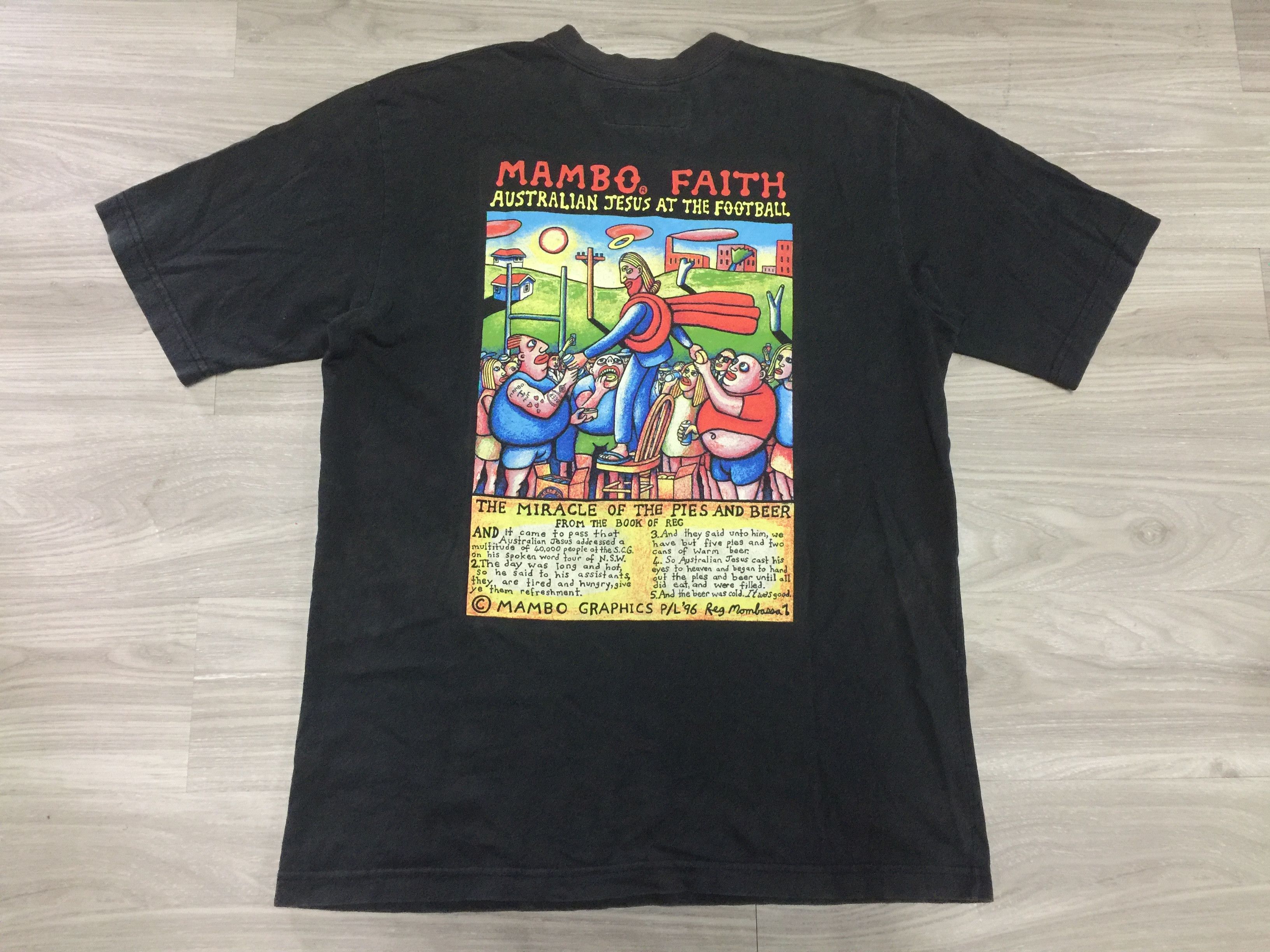 Mambo Vintage 90s Mambo Faith Australian Graphics Pop Art Size US M / EU 48-50 / 2 - 3 Thumbnail
