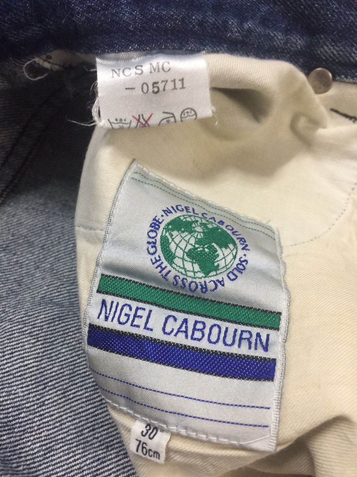 Nigel Cabourn VINTAGE NIGEL CABOURN BASIC JEANS Size US 29 - 11 Thumbnail