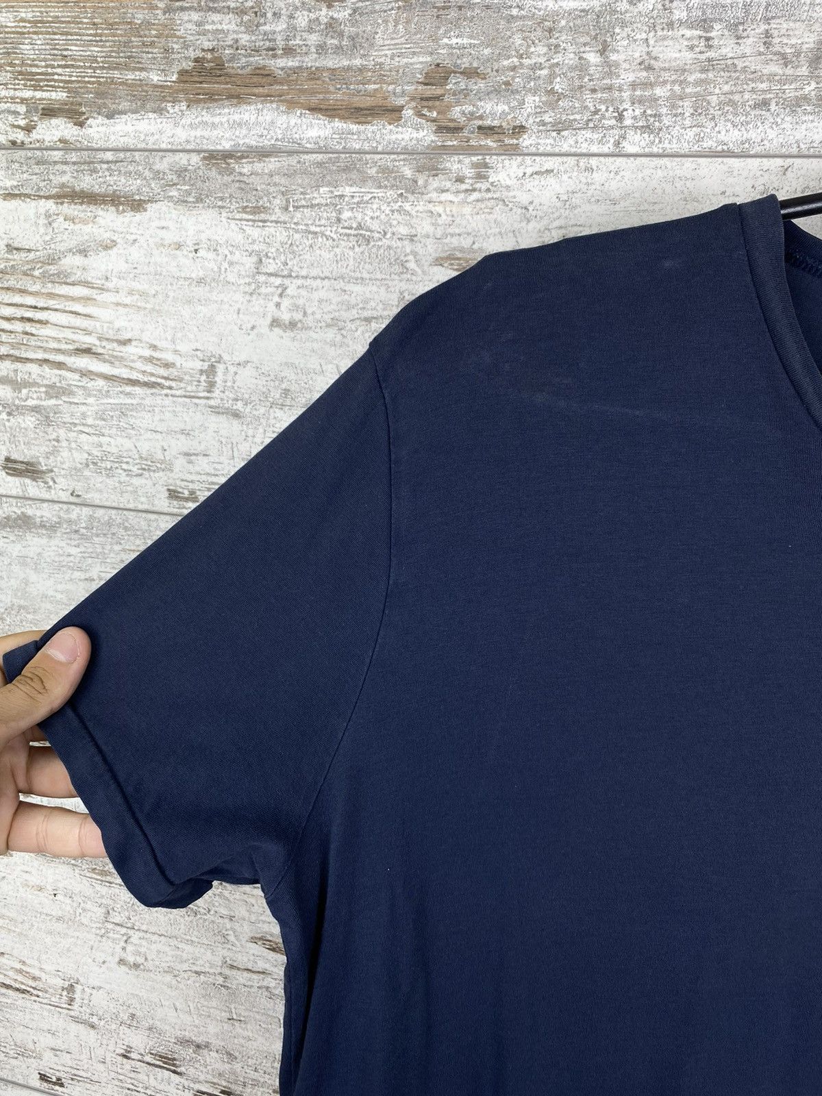 Vivienne Westwood Mens Vivienne Westwood T Shirt luxury tee logo navy Size US XL / EU 56 / 4 - 4 Thumbnail