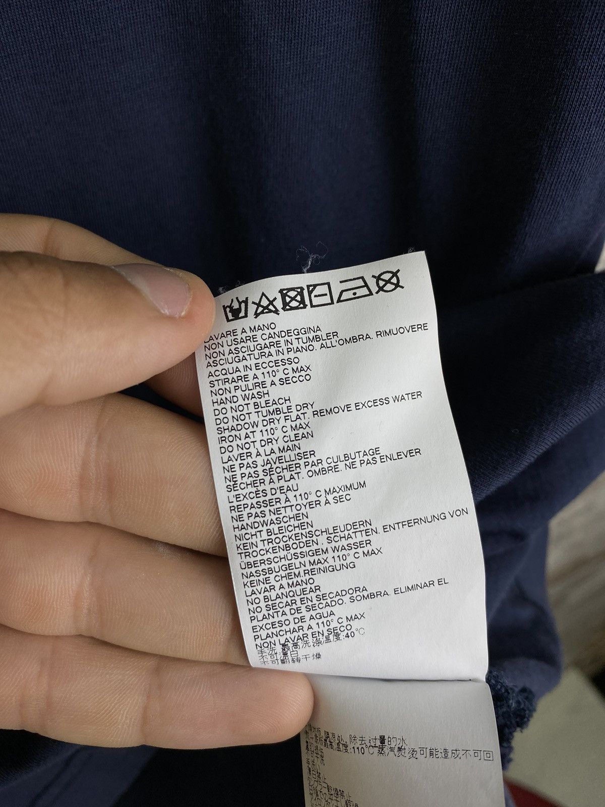 Vivienne Westwood Mens Vivienne Westwood T Shirt luxury tee logo navy Size US XL / EU 56 / 4 - 8 Thumbnail