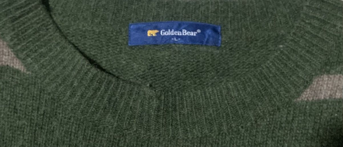 Japanese Brand Vintage Golden Bear Knitwear Size US L / EU 52-54 / 3 - 4 Thumbnail