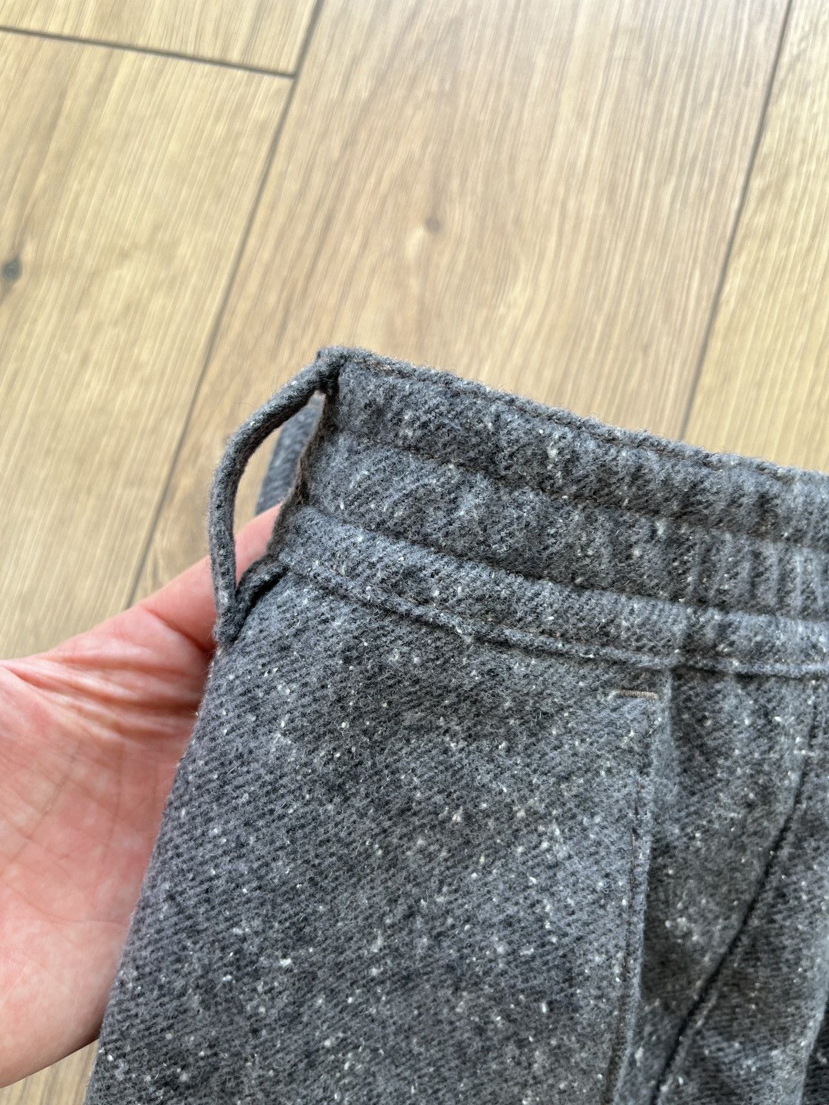 Lyle & Scott Lyle & Scott Salt Pepper Melange Gray Casual Cropped Pants Size US 34 / EU 50 - 12 Thumbnail
