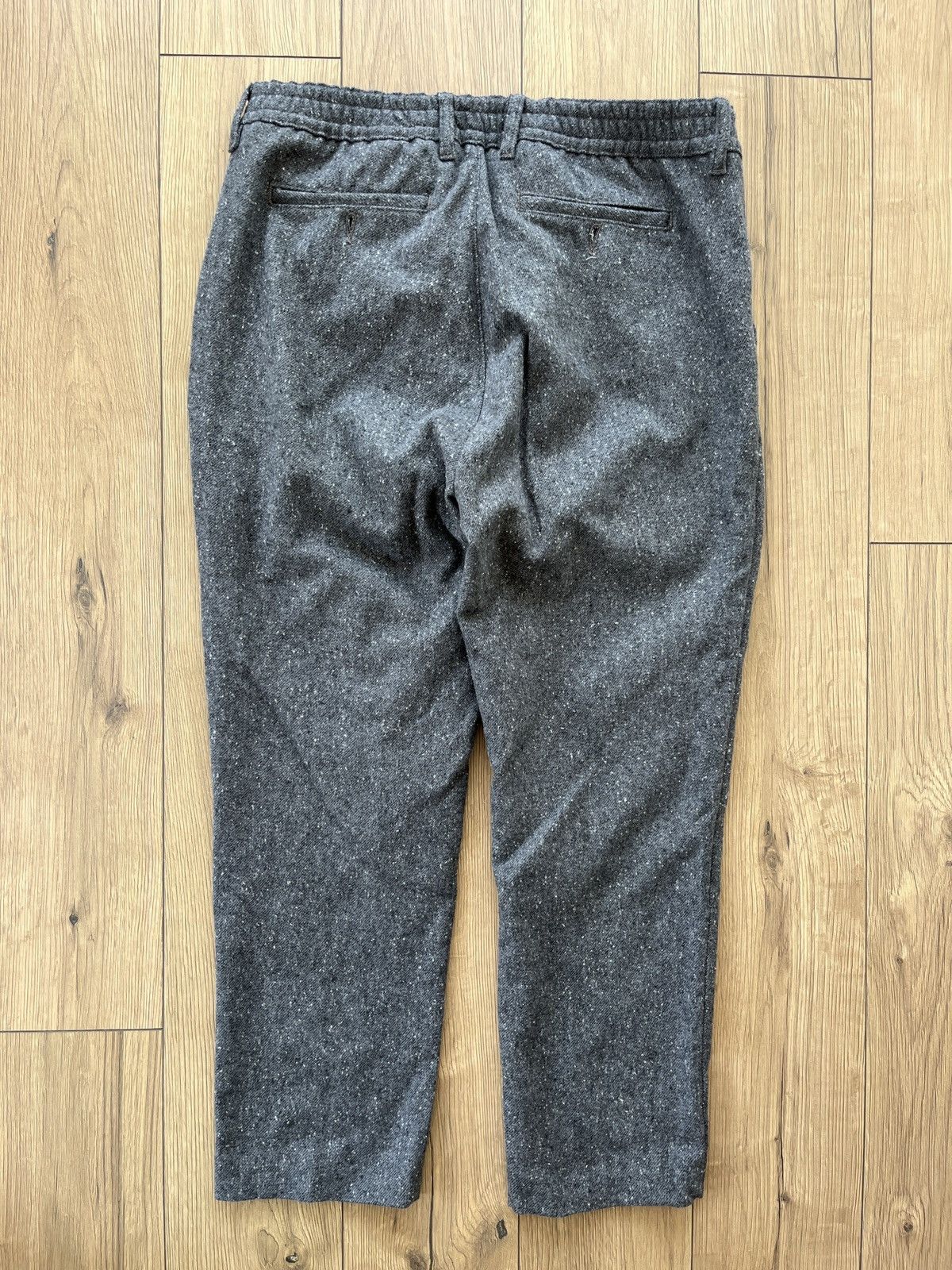Lyle & Scott Lyle & Scott Salt Pepper Melange Gray Casual Cropped Pants Size US 34 / EU 50 - 14 Thumbnail