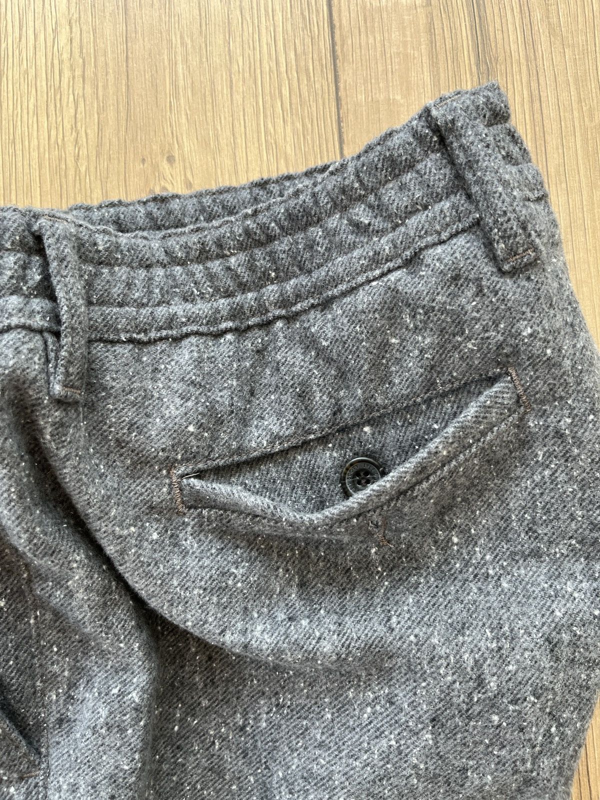 Lyle & Scott Lyle & Scott Salt Pepper Melange Gray Casual Cropped Pants Size US 34 / EU 50 - 13 Thumbnail