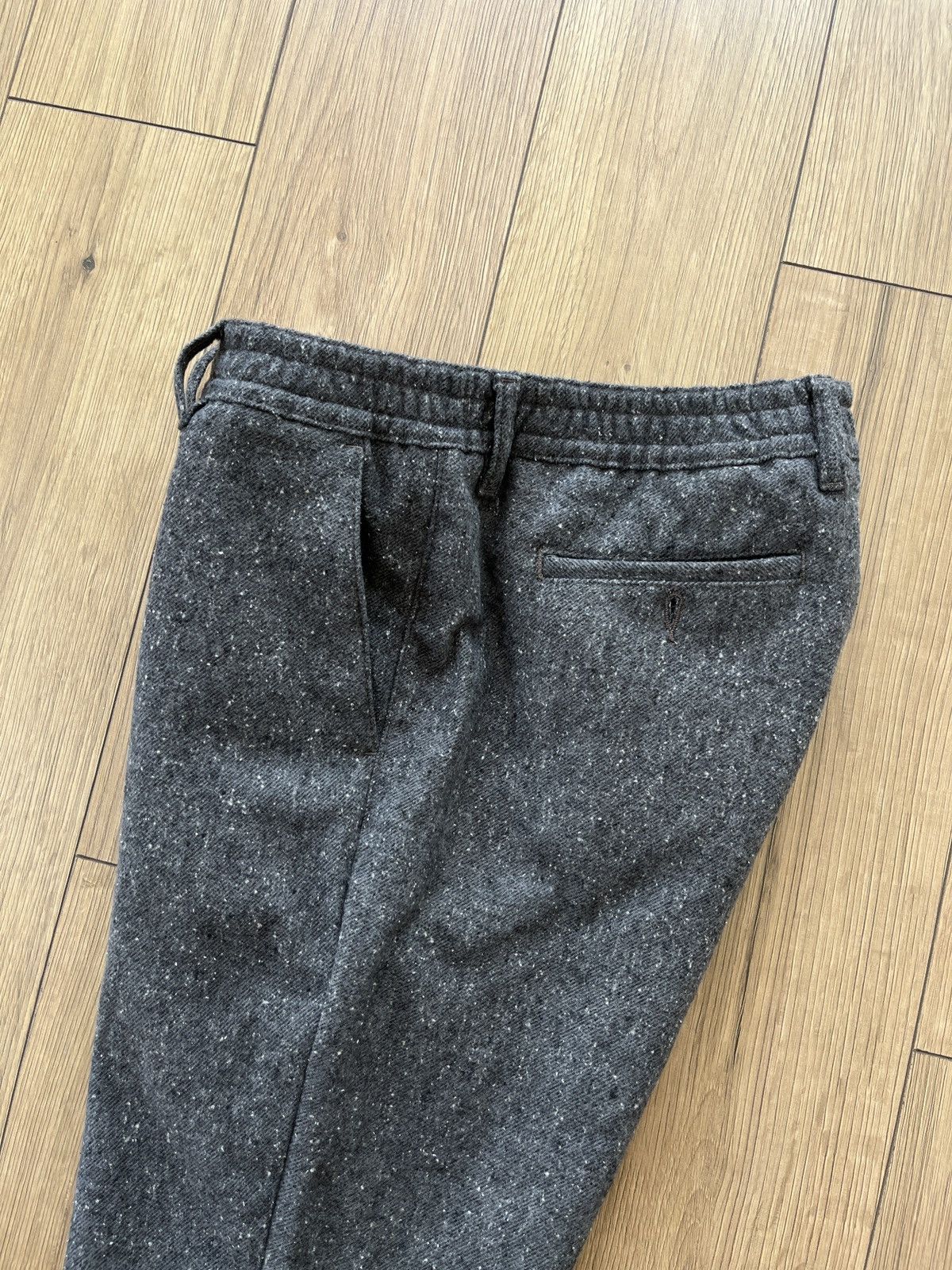 Lyle & Scott Lyle & Scott Salt Pepper Melange Gray Casual Cropped Pants Size US 34 / EU 50 - 10 Thumbnail