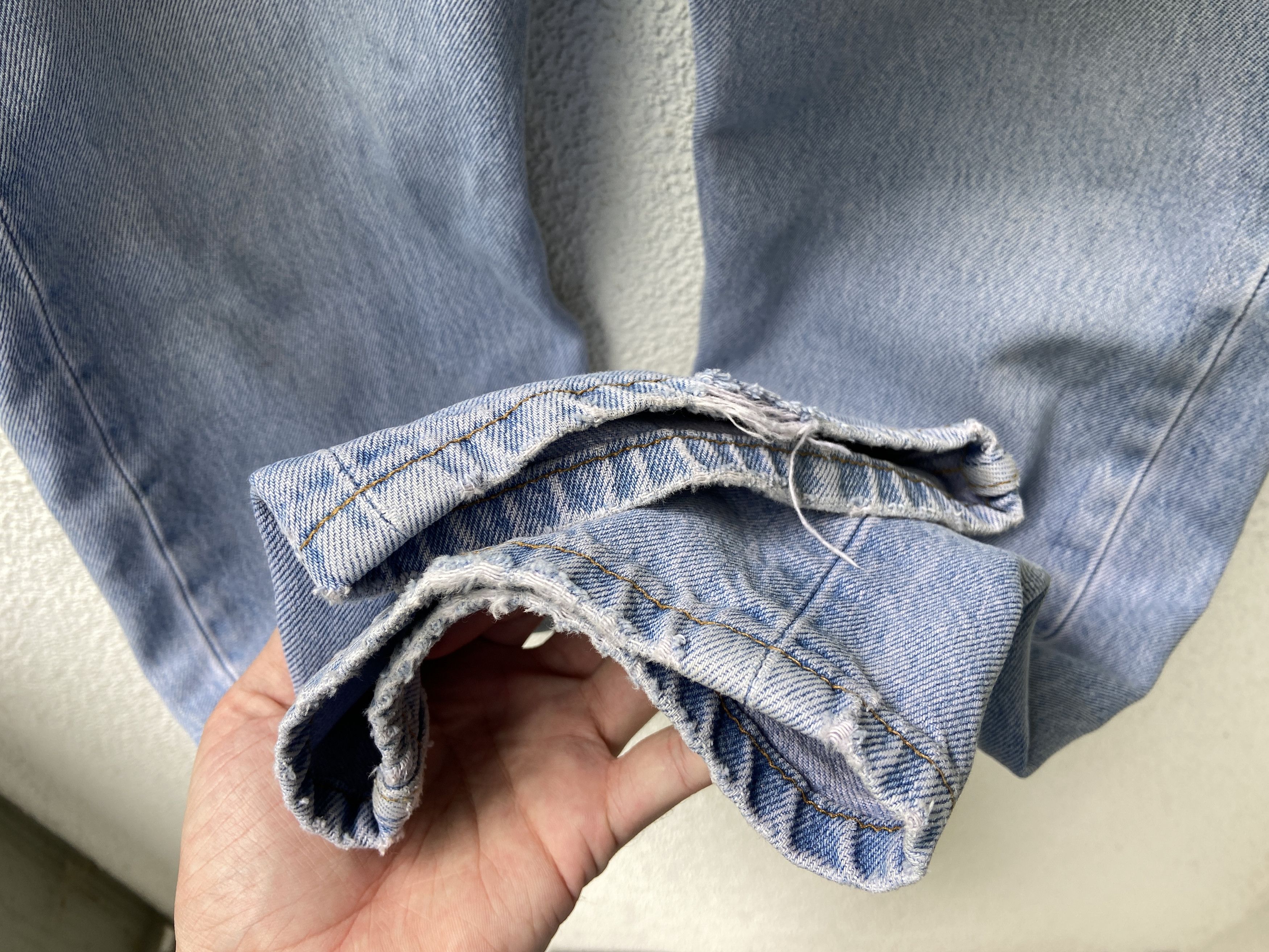 Levi's × Levi's Vintage Clothing × Vintage 90s Vintage Levi's 501 Demin blue pants jeans Size US 32 / EU 48 - 4 Thumbnail