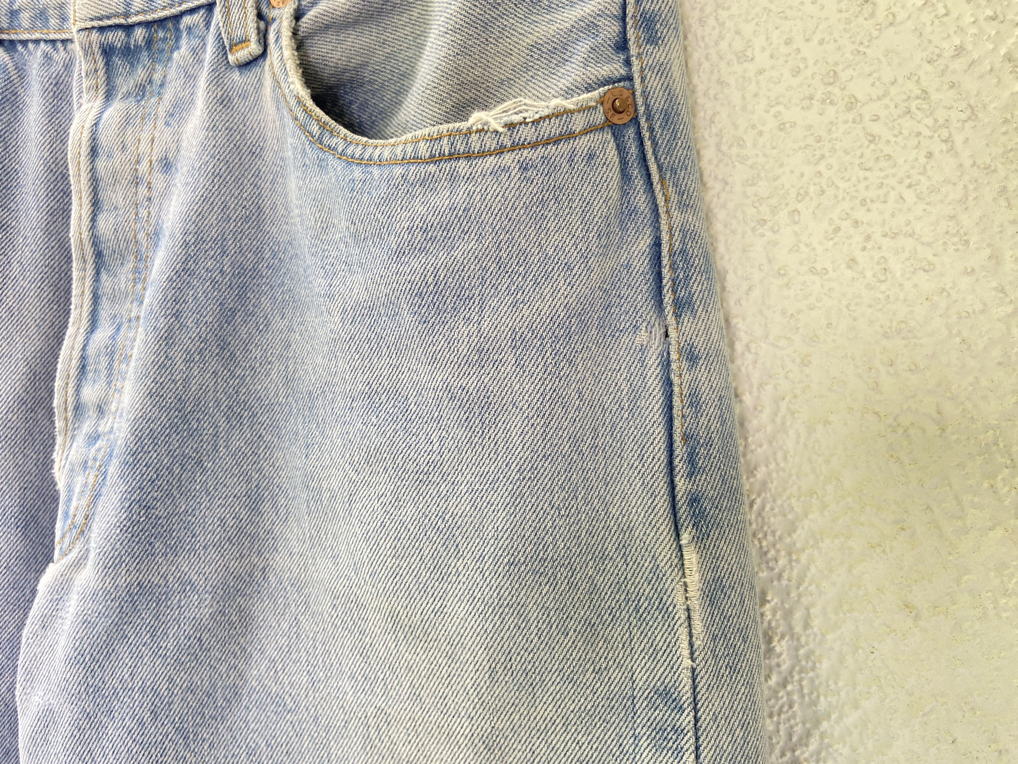 Levi's × Levi's Vintage Clothing × Vintage 90s Vintage Levi's 501 Demin blue pants jeans Size US 32 / EU 48 - 5 Thumbnail