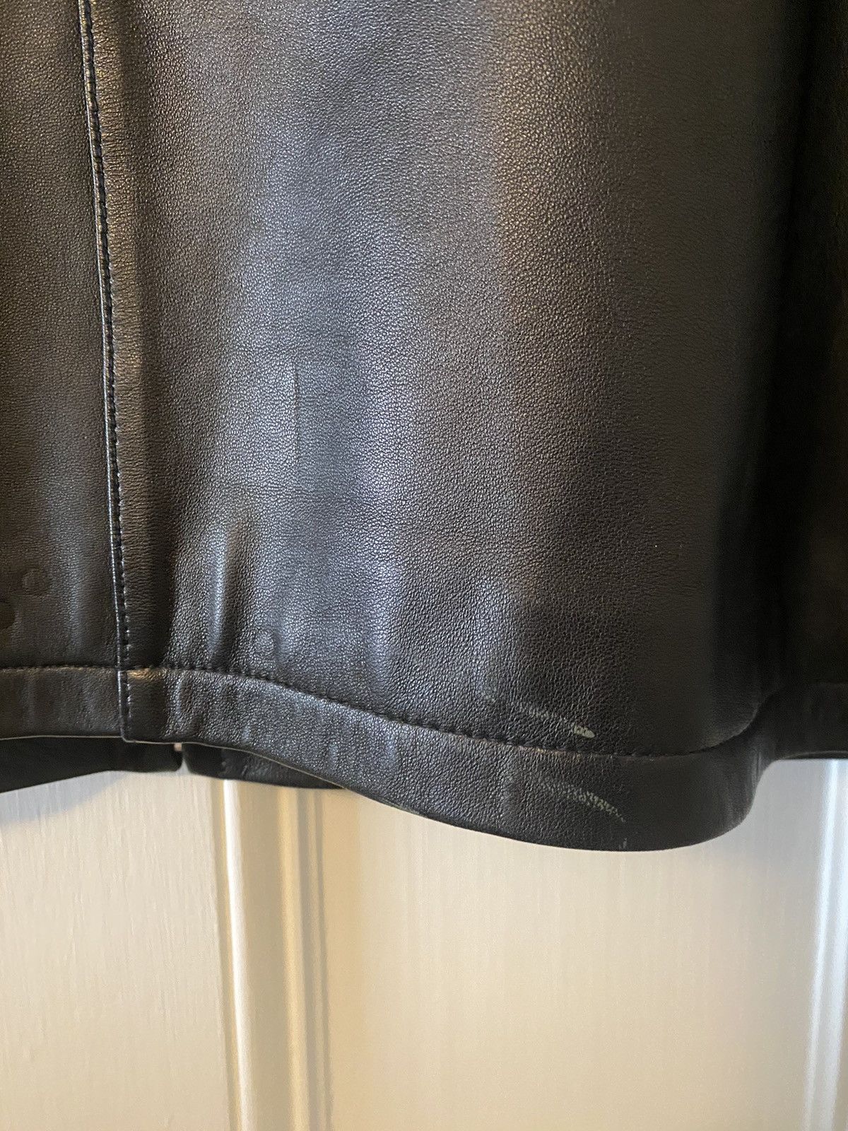 Coach Coach Boxy Leather Jacket | Grailed